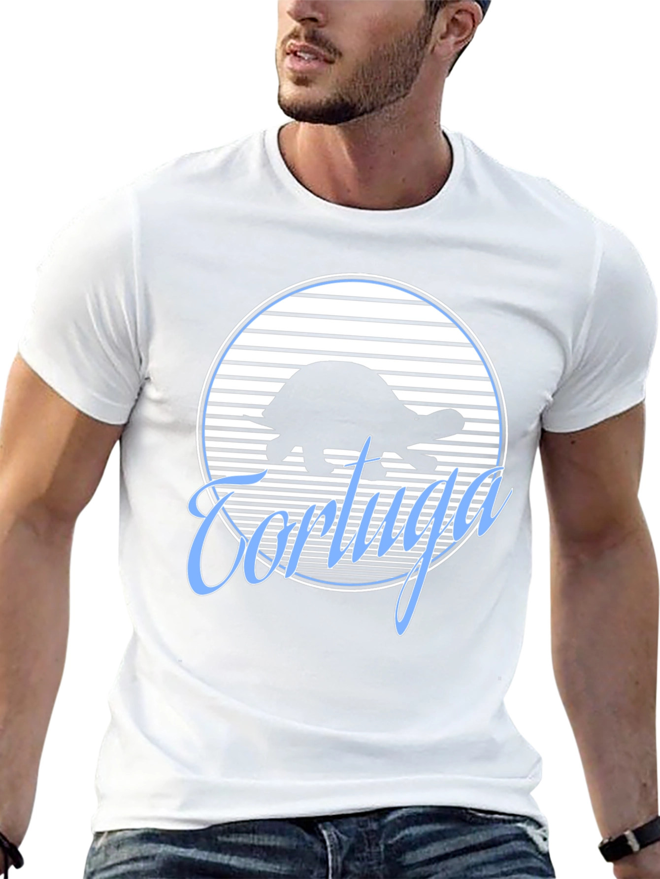 Tortuga Turtle Graphic Black Tee