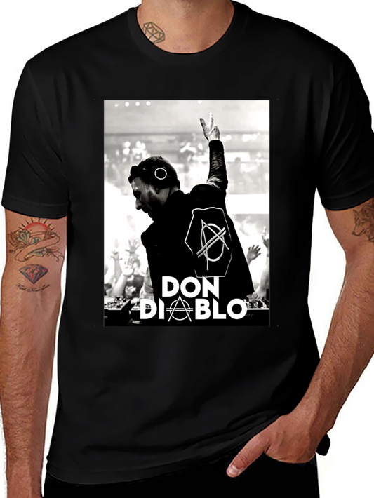 Don Diablo Black T-Shirt Graphic Tee