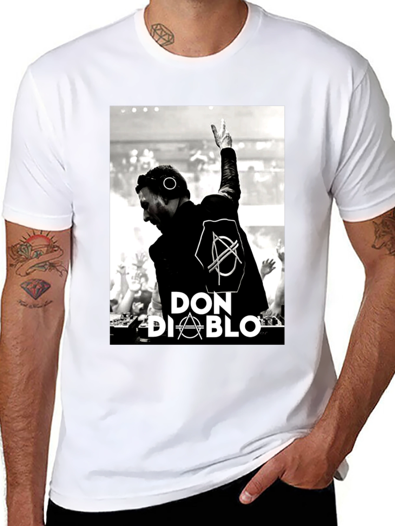 Don Diablo Black T-Shirt Graphic Tee