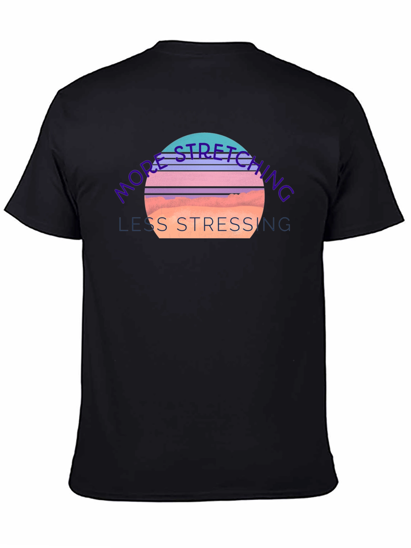 Stretching & Stressing Graphic Tee - Comfort Fit