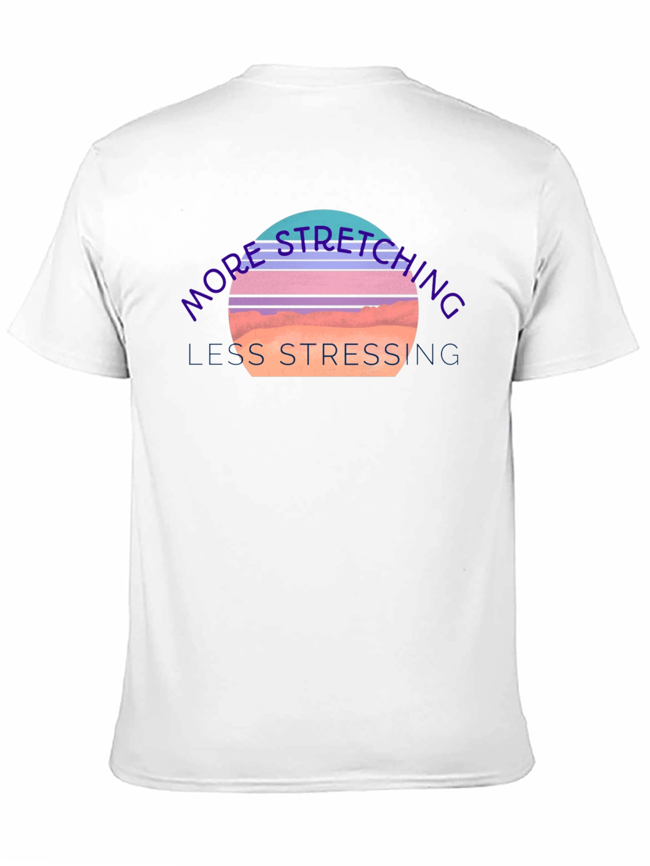 Stretching & Stressing Graphic Tee - Comfort Fit