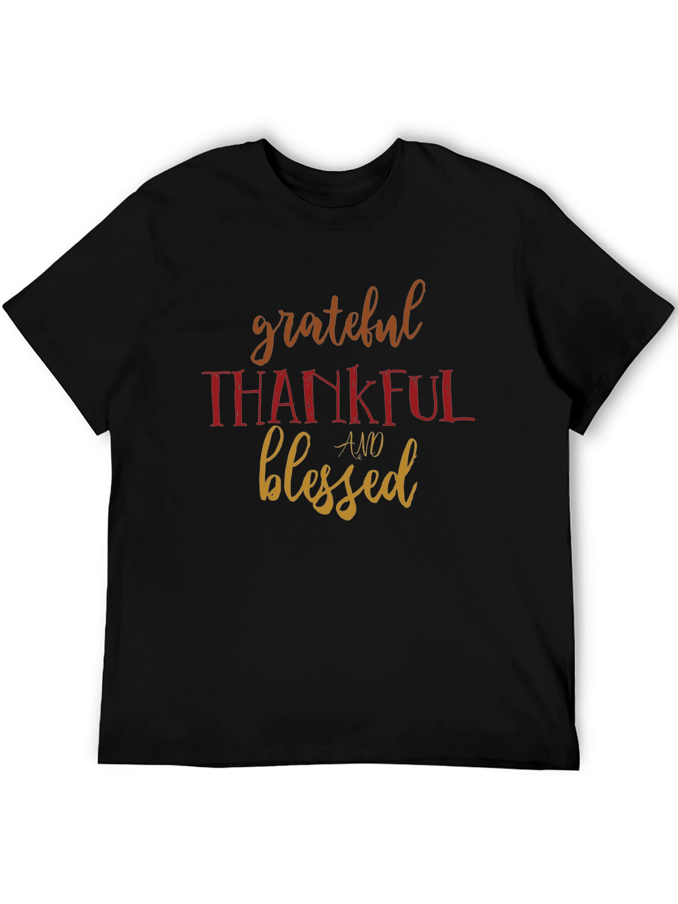 Grateful Thankful Blessed T-Shirt