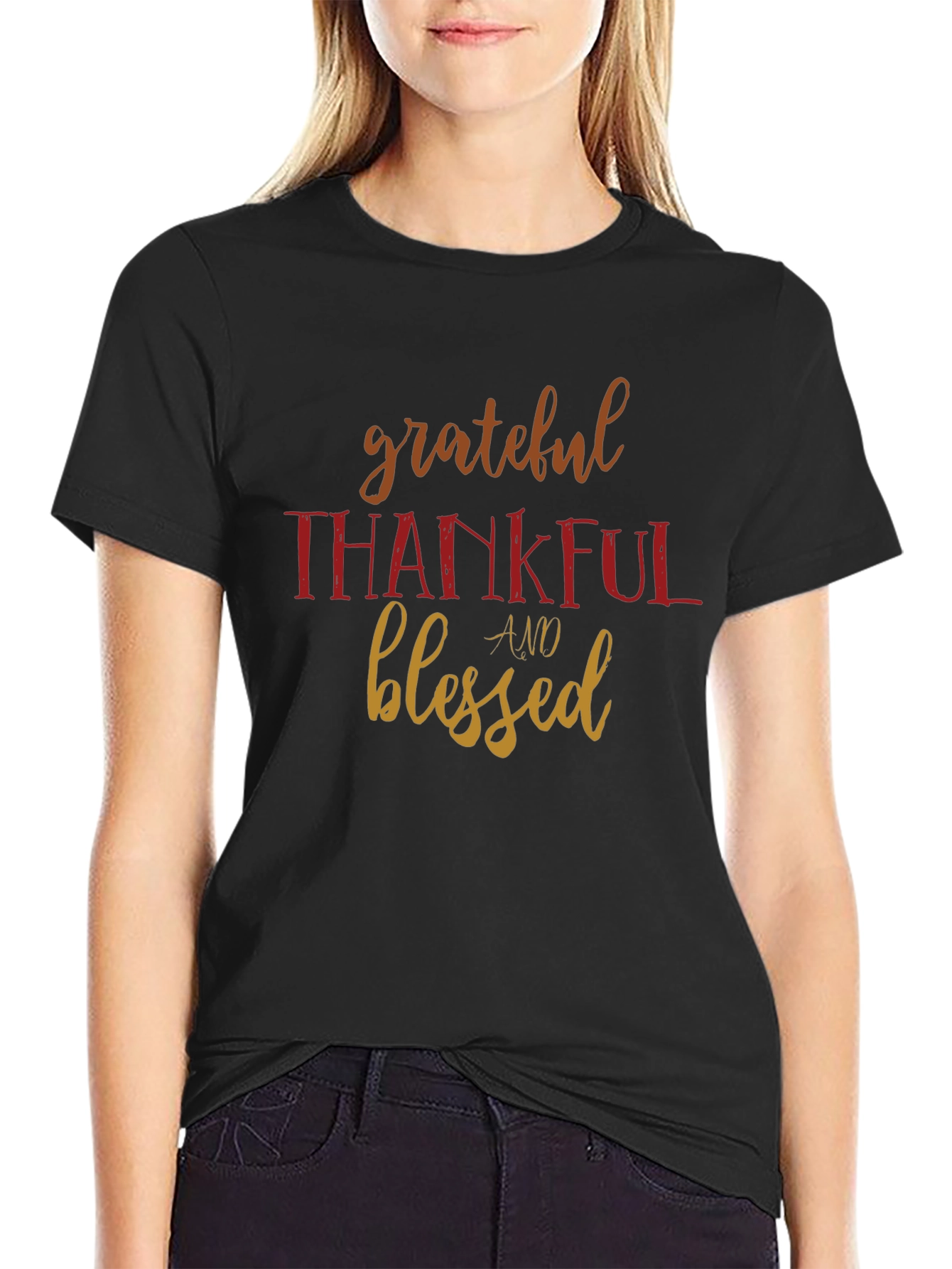 Grateful Thankful Blessed T-Shirt