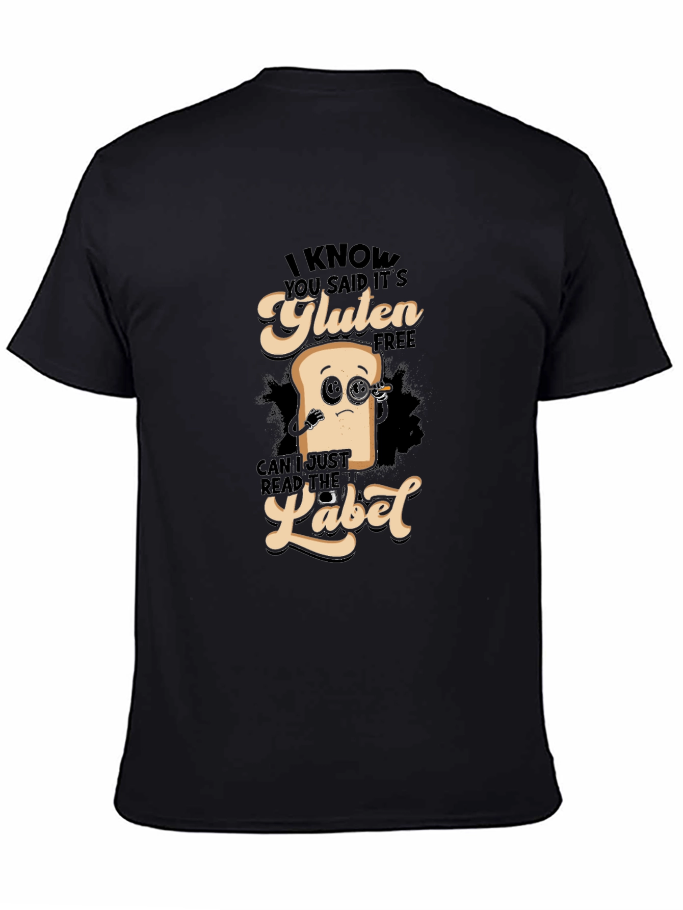 Gluten Free T-Shirt - Funny Foodie Tee