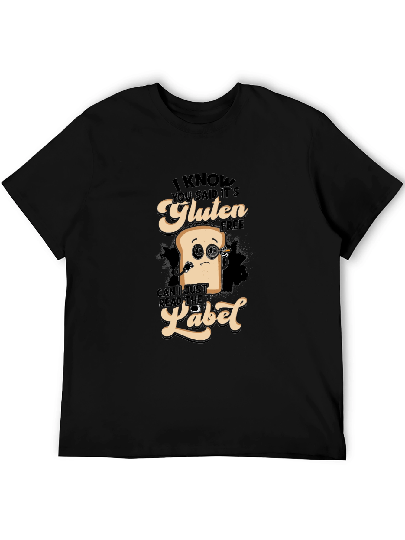 Gluten Free T-Shirt - Funny Foodie Tee