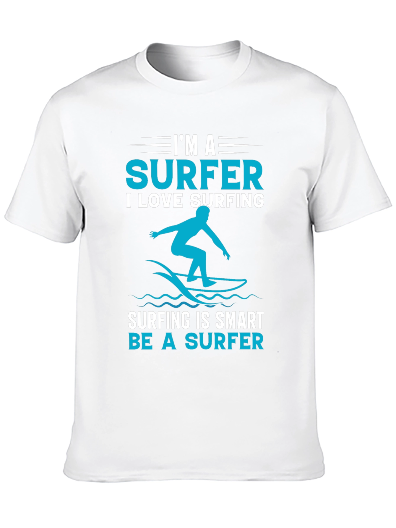 Surfer Graphic T-Shirt - Love Surfing Tee