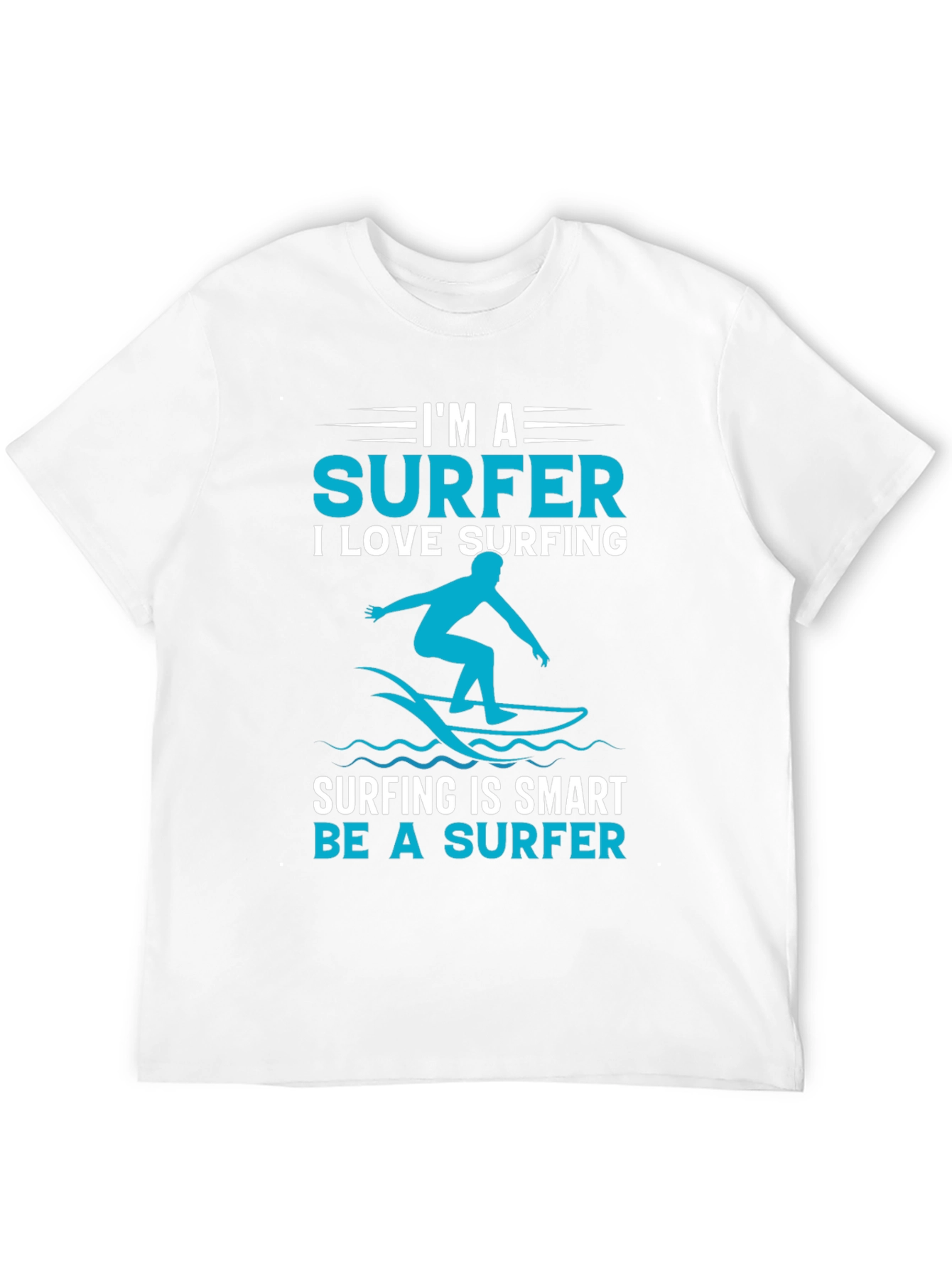 Surfer Graphic T-Shirt - Love Surfing Tee