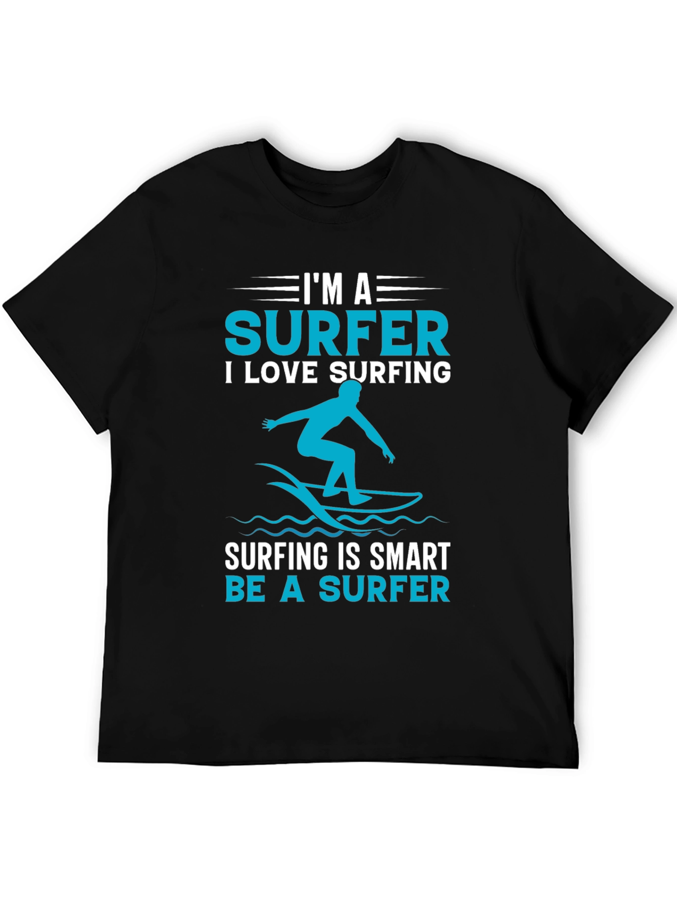 Surfer Graphic T-Shirt - Love Surfing Tee
