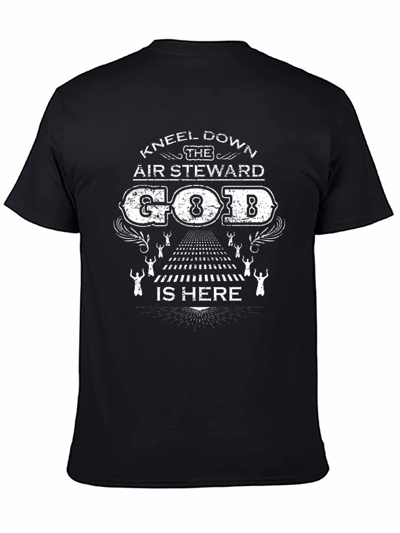 Kneel Down T-Shirt - Air Steward God Graphic Tee