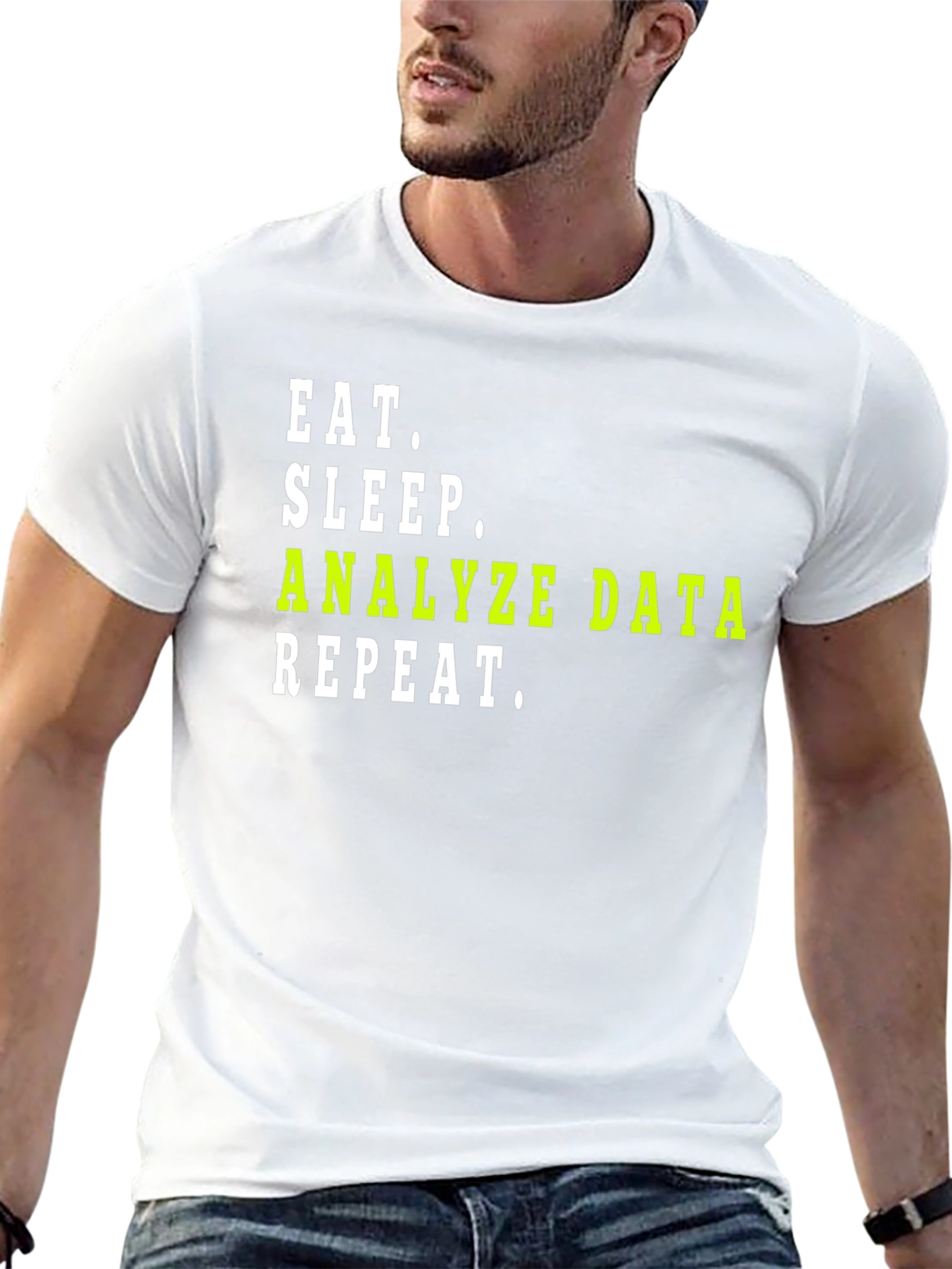 Eat Sleep Analyze Data Repeat T-Shirt