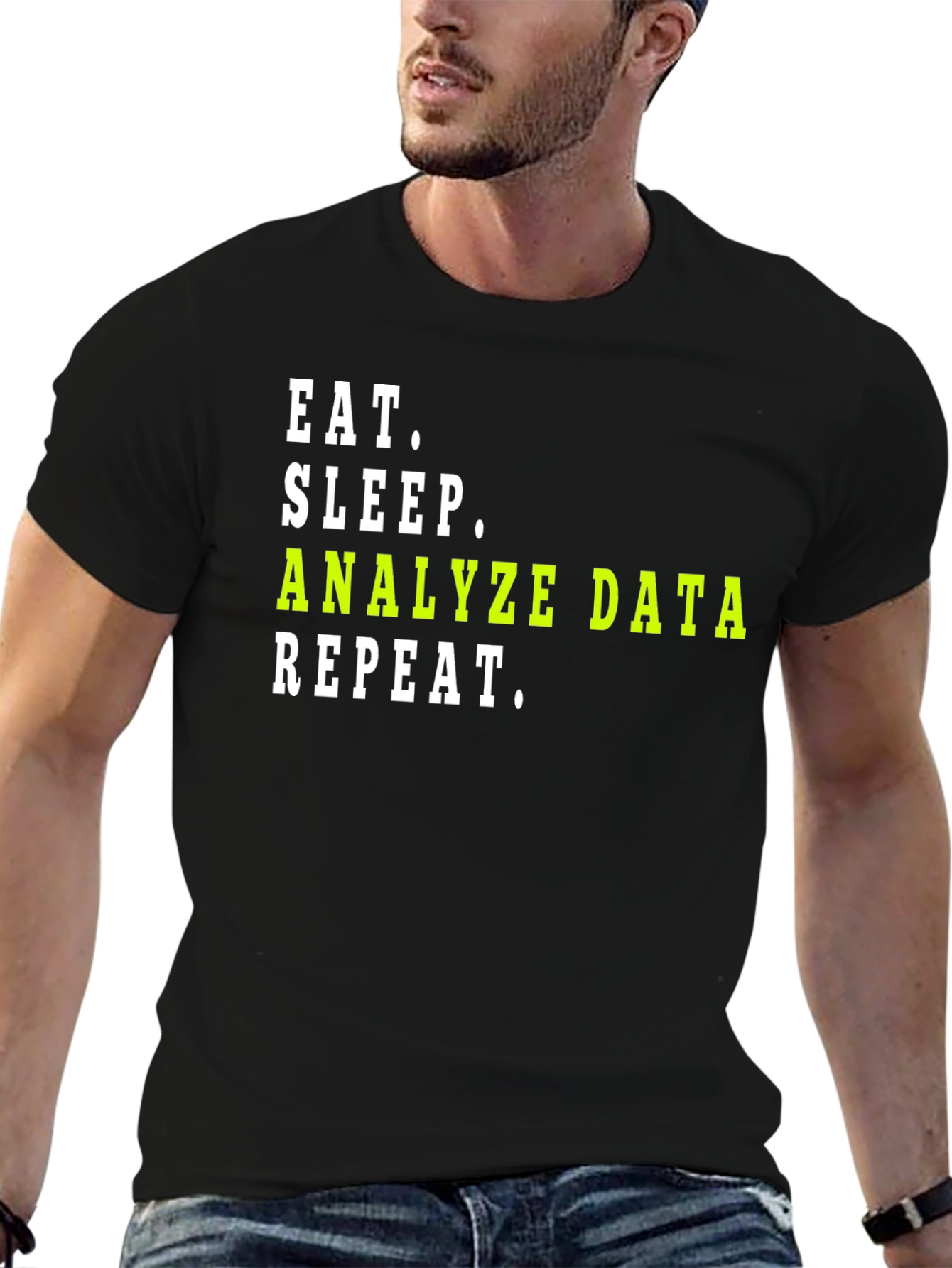 Eat Sleep Analyze Data Repeat T-Shirt