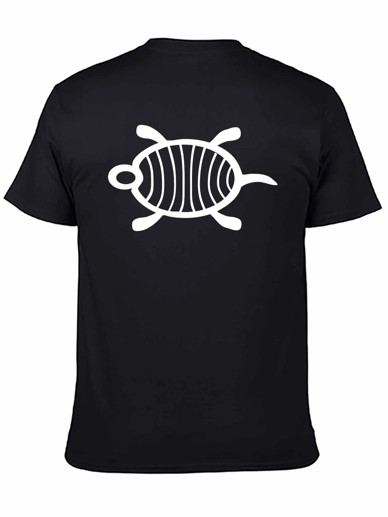 Black Turtle Graphic Tee - Soft Cotton Comfort