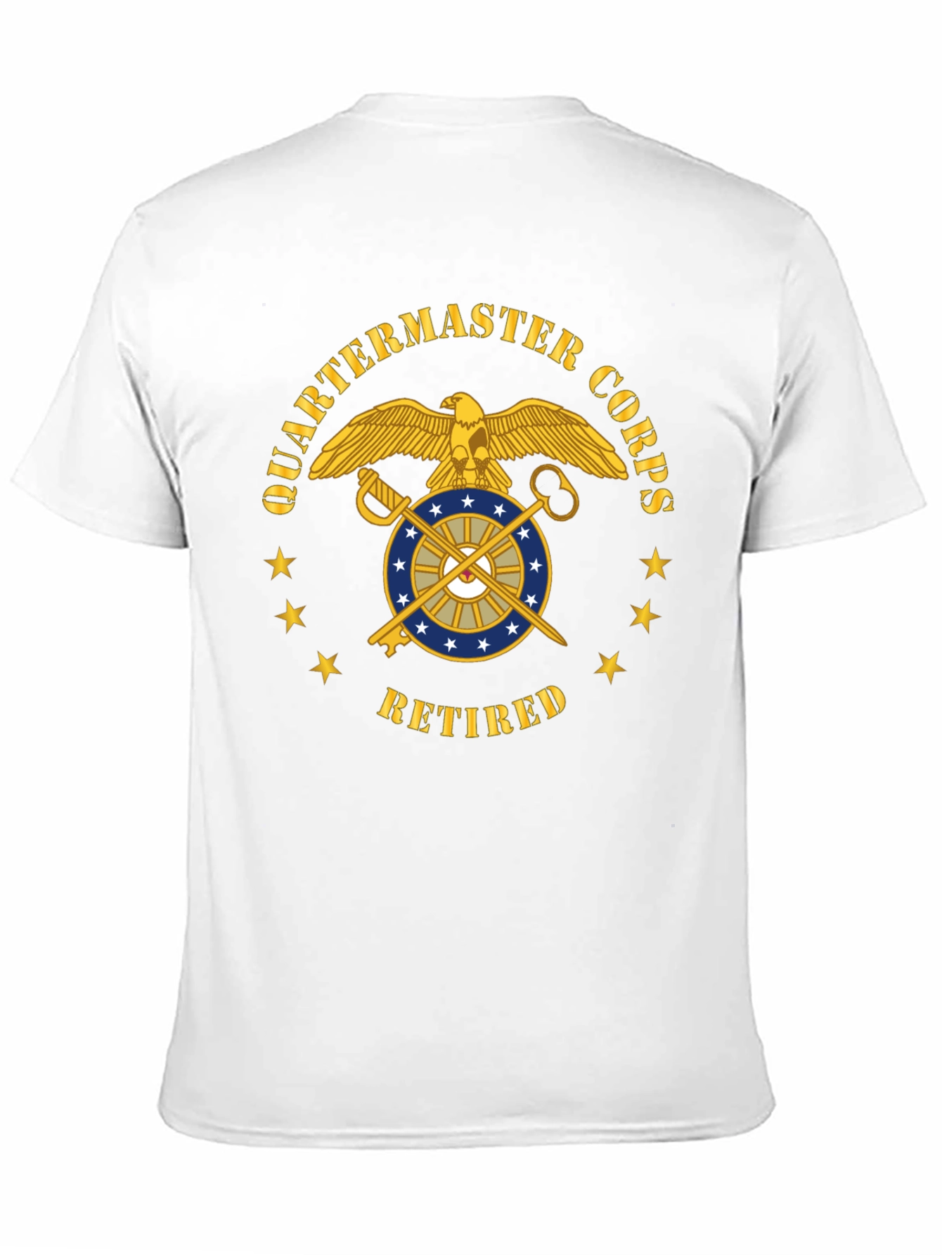 Quartermaster Corps Retired Graphic T-Shirt