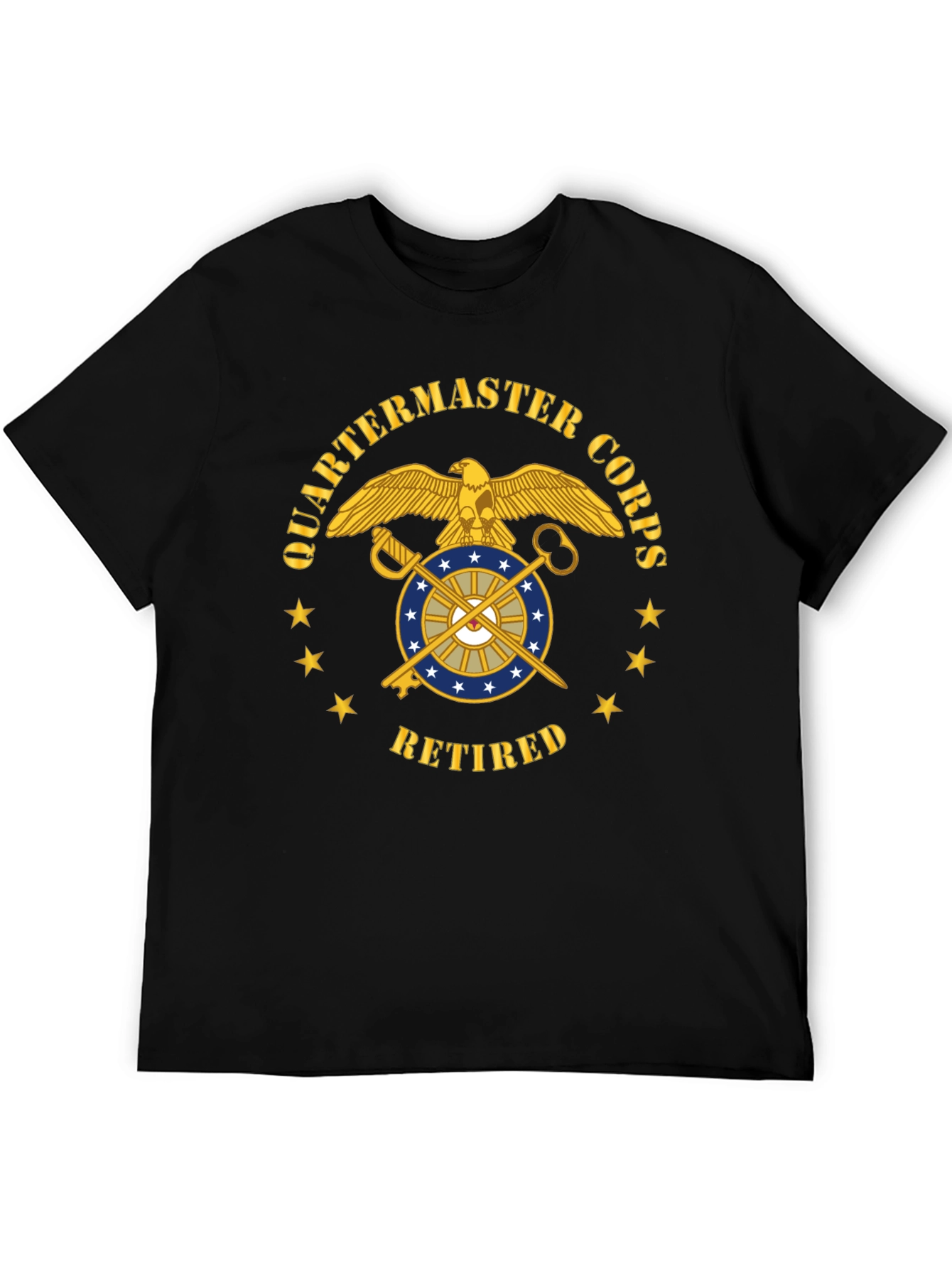 Quartermaster Corps Retired Graphic T-Shirt