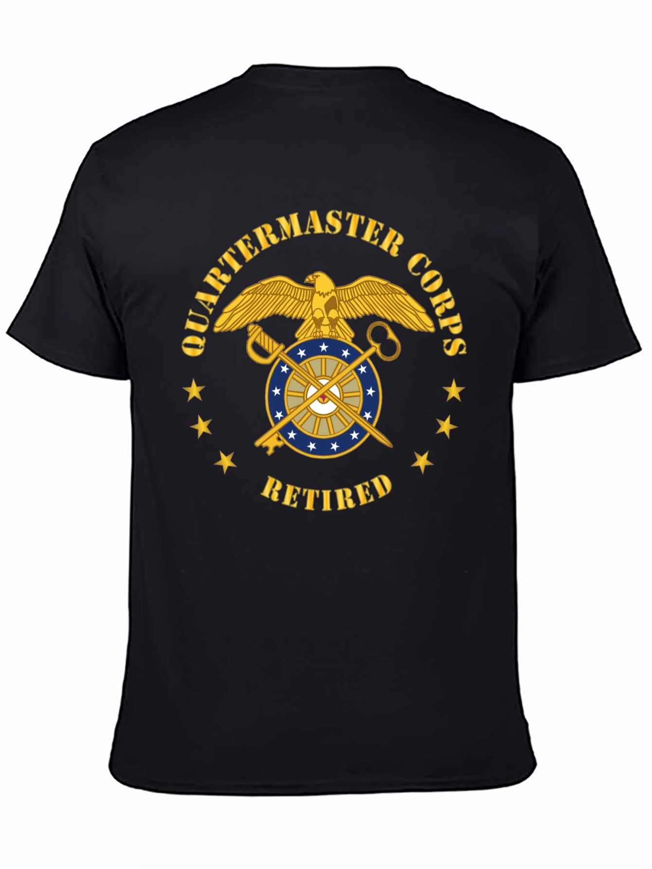 Quartermaster Corps Retired Graphic T-Shirt