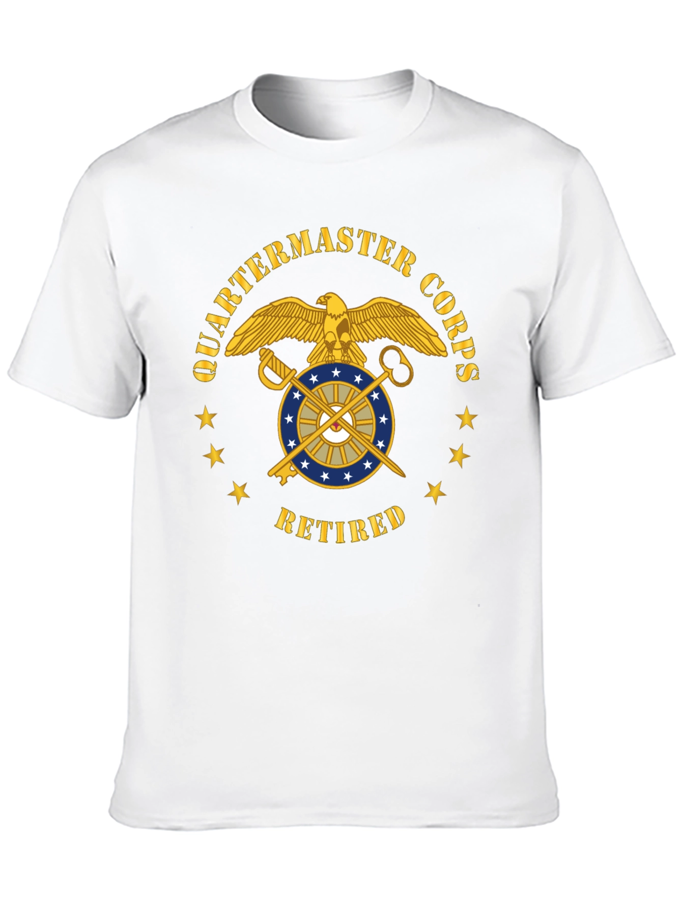 Quartermaster Corps Retired Graphic T-Shirt