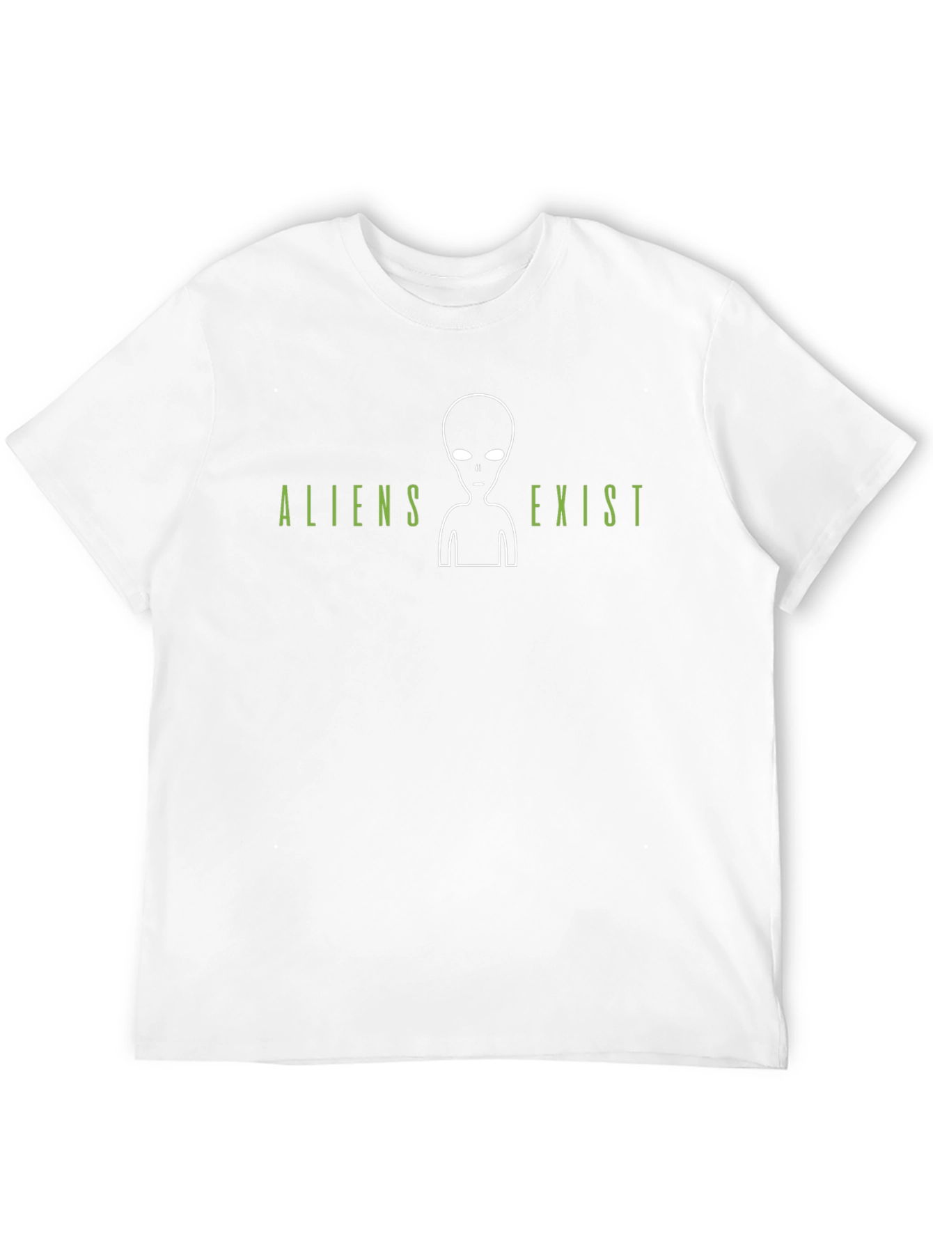 Aliens Exist Graphic T-Shirt - Black