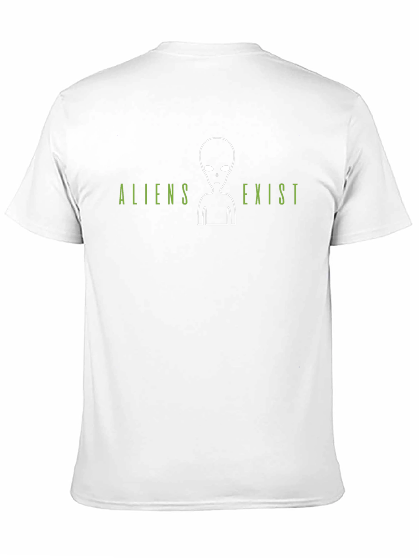 Aliens Exist Graphic T-Shirt - Black