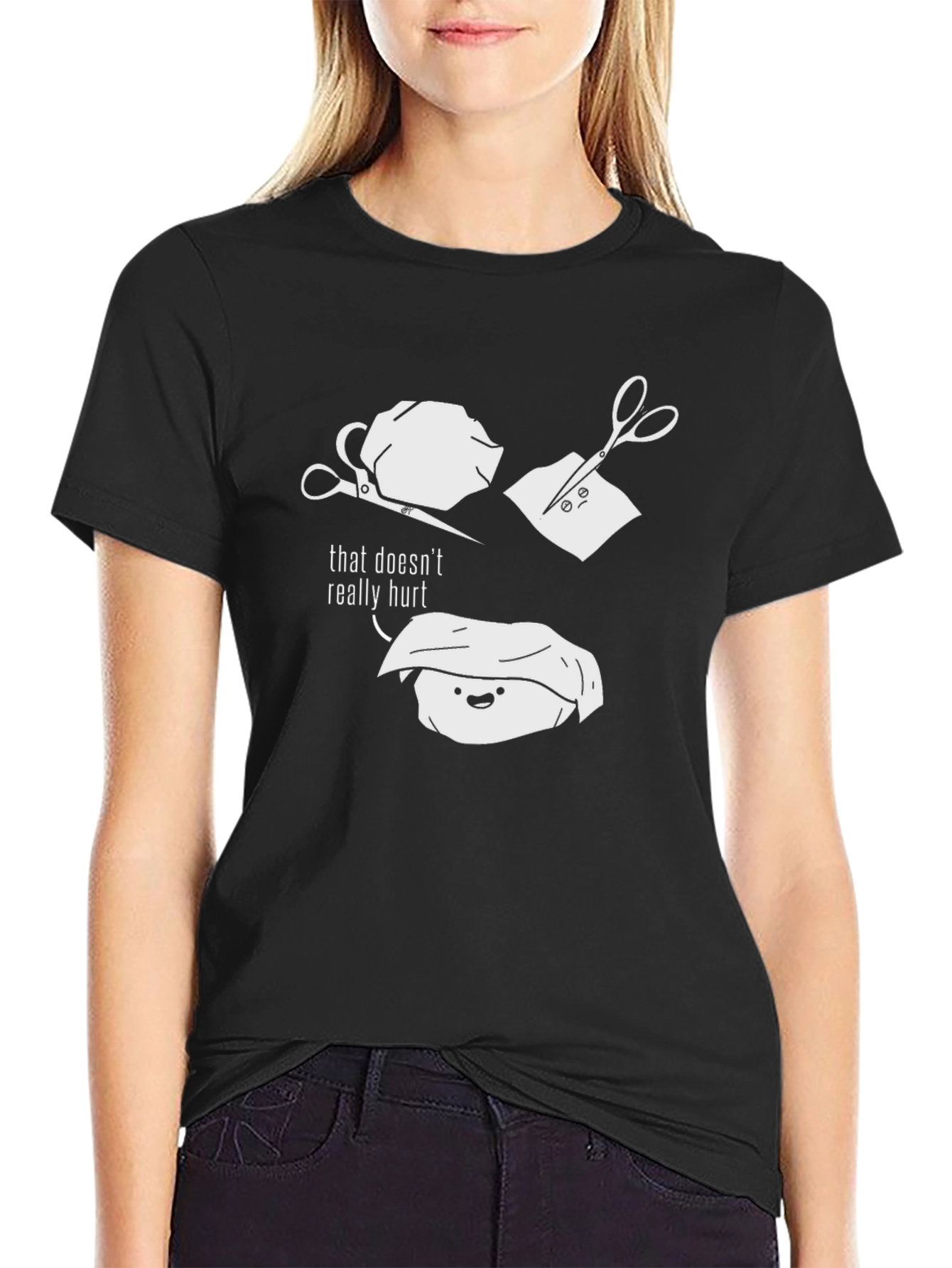 Funny Rock Paper Scissors Graphic Tee