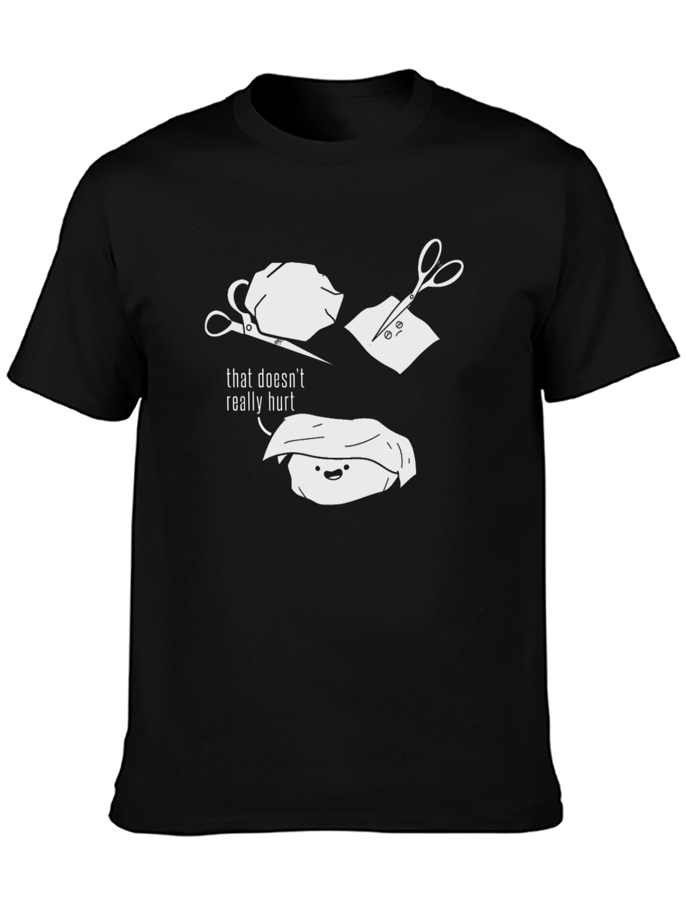Funny Rock Paper Scissors Graphic Tee