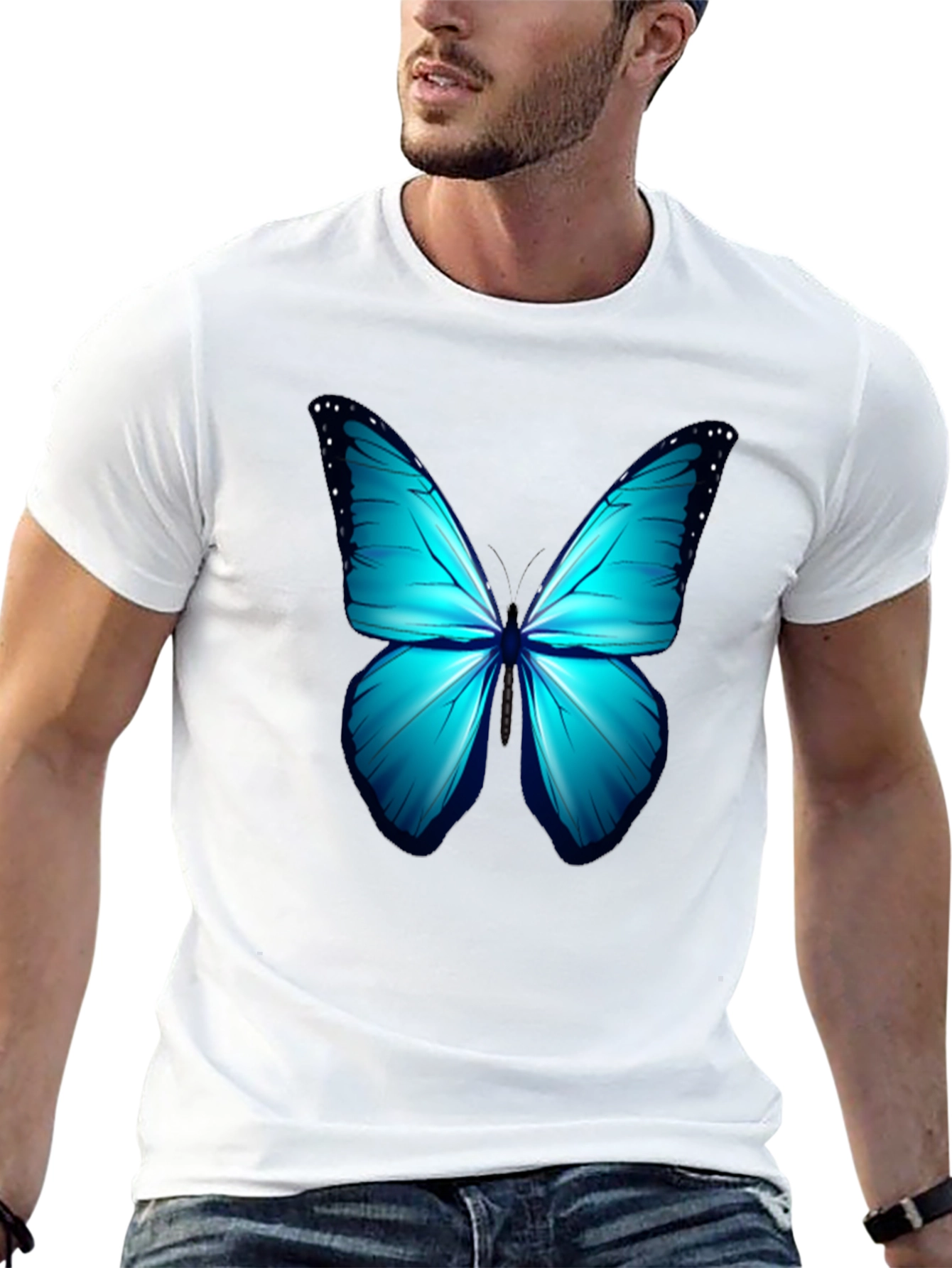 Butterfly Graphic T-Shirt
