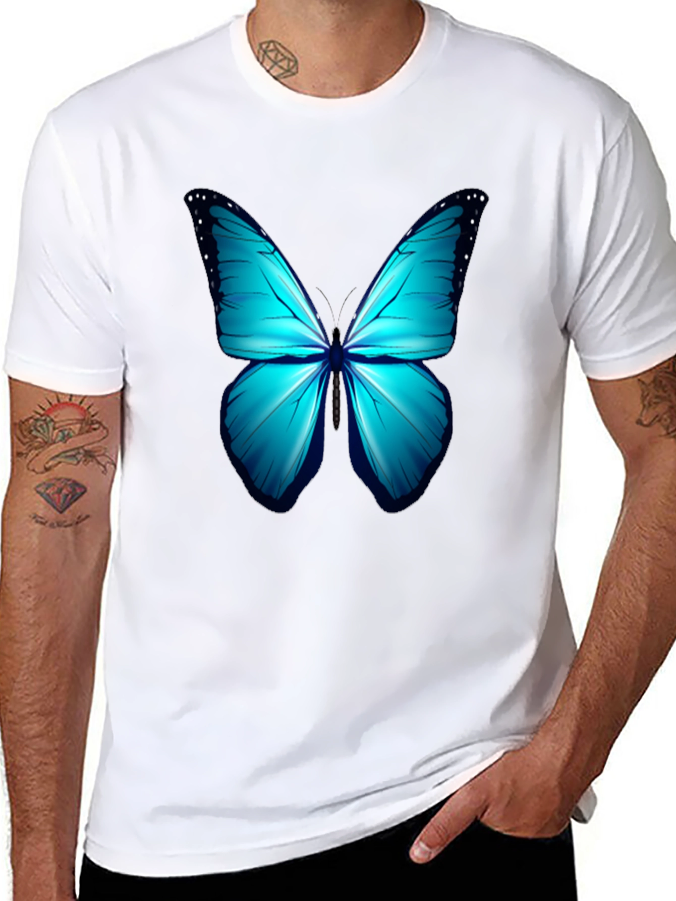 Butterfly Graphic T-Shirt