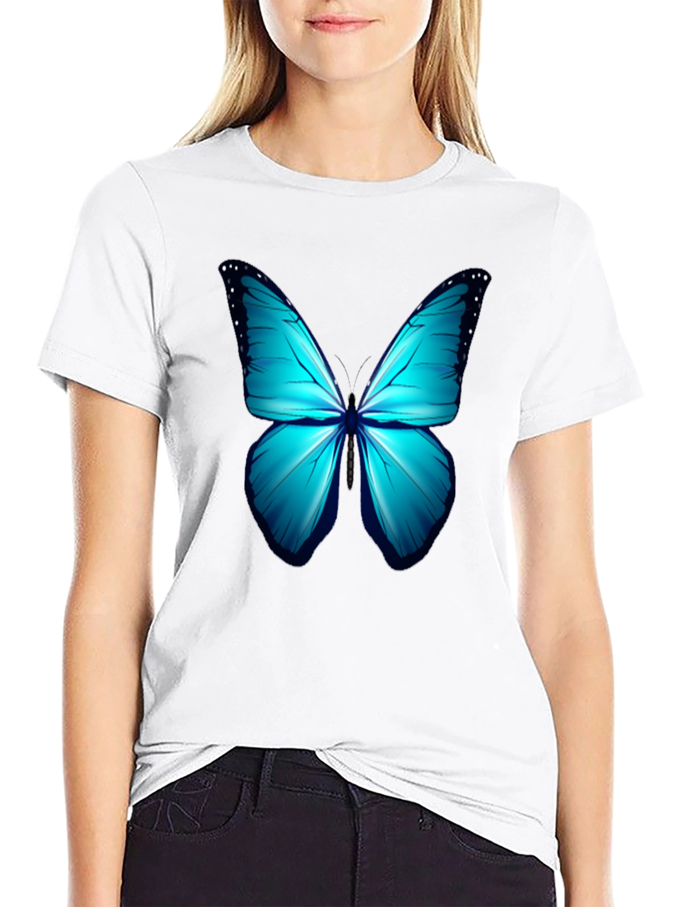 Butterfly Graphic T-Shirt