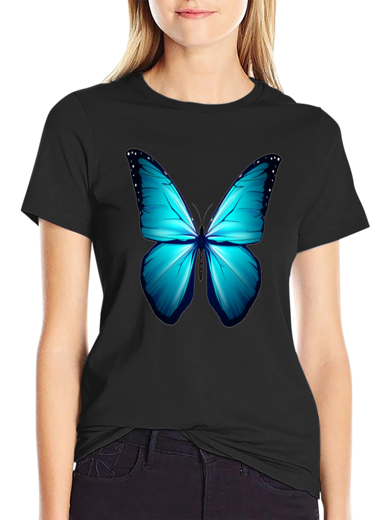 Butterfly Graphic T-Shirt