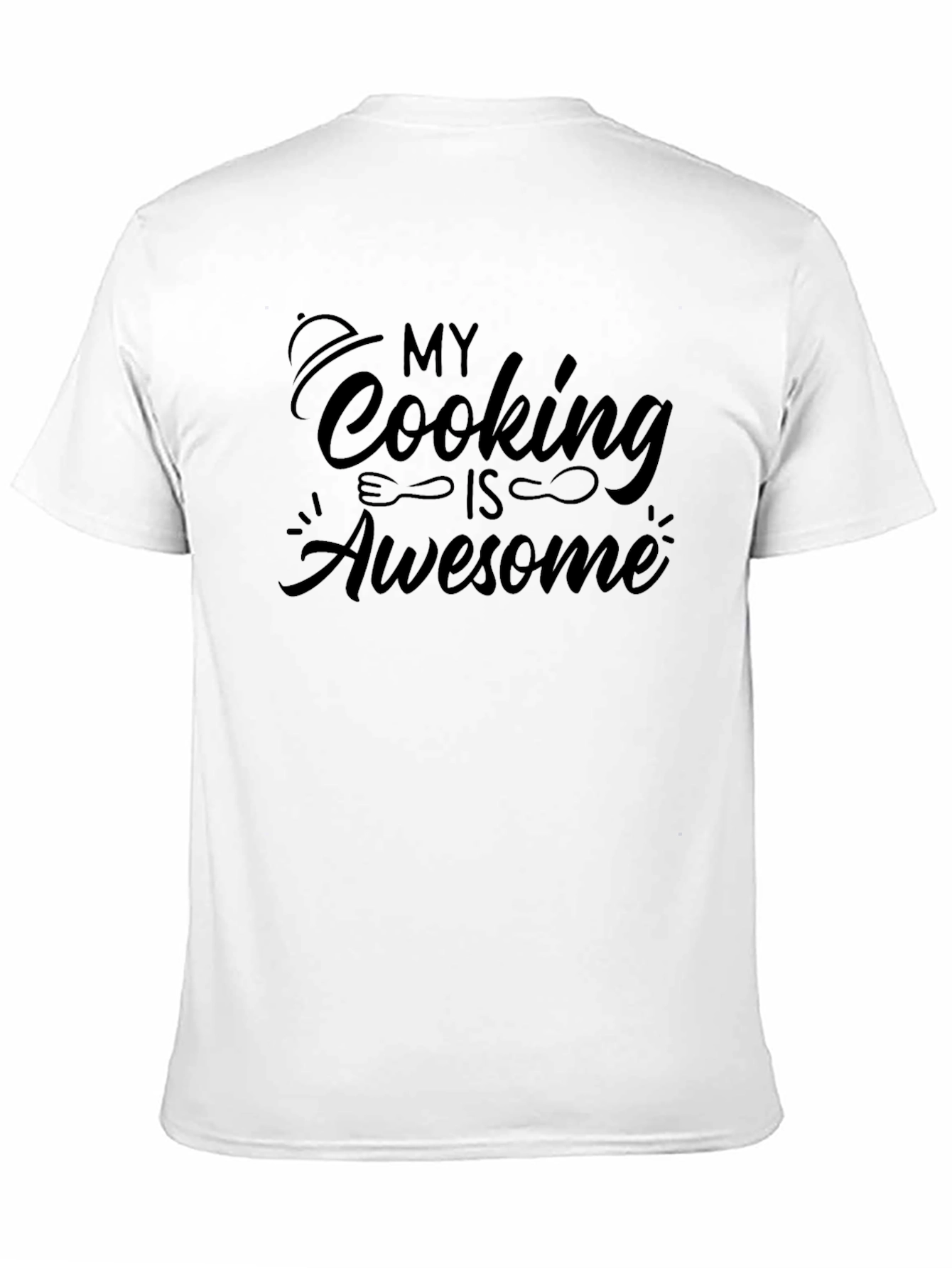 My Cooking Is Awesome Black T-Shirt