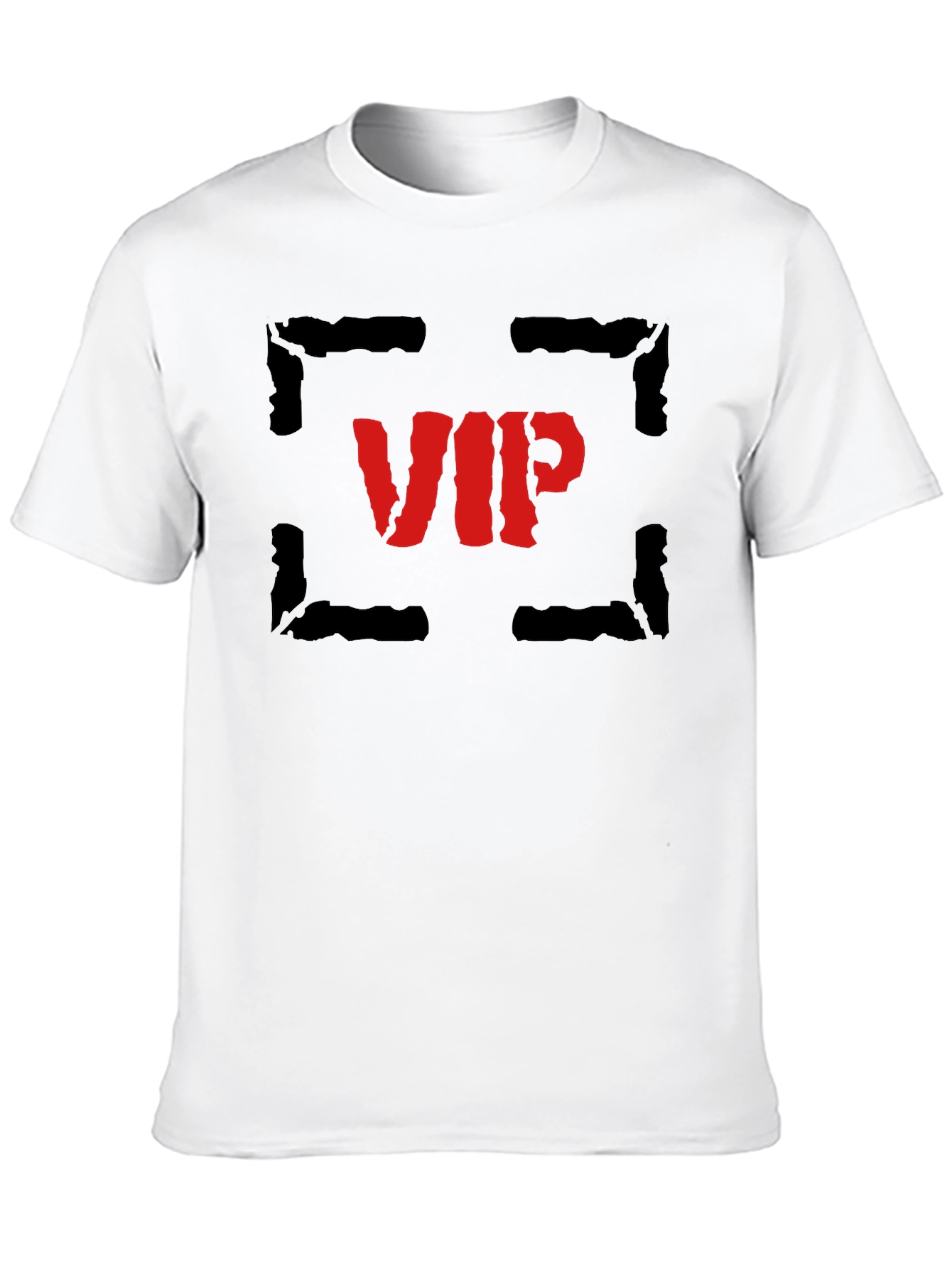 VIP Graphic Print Black T-Shirt - Trendy Streetwear Style