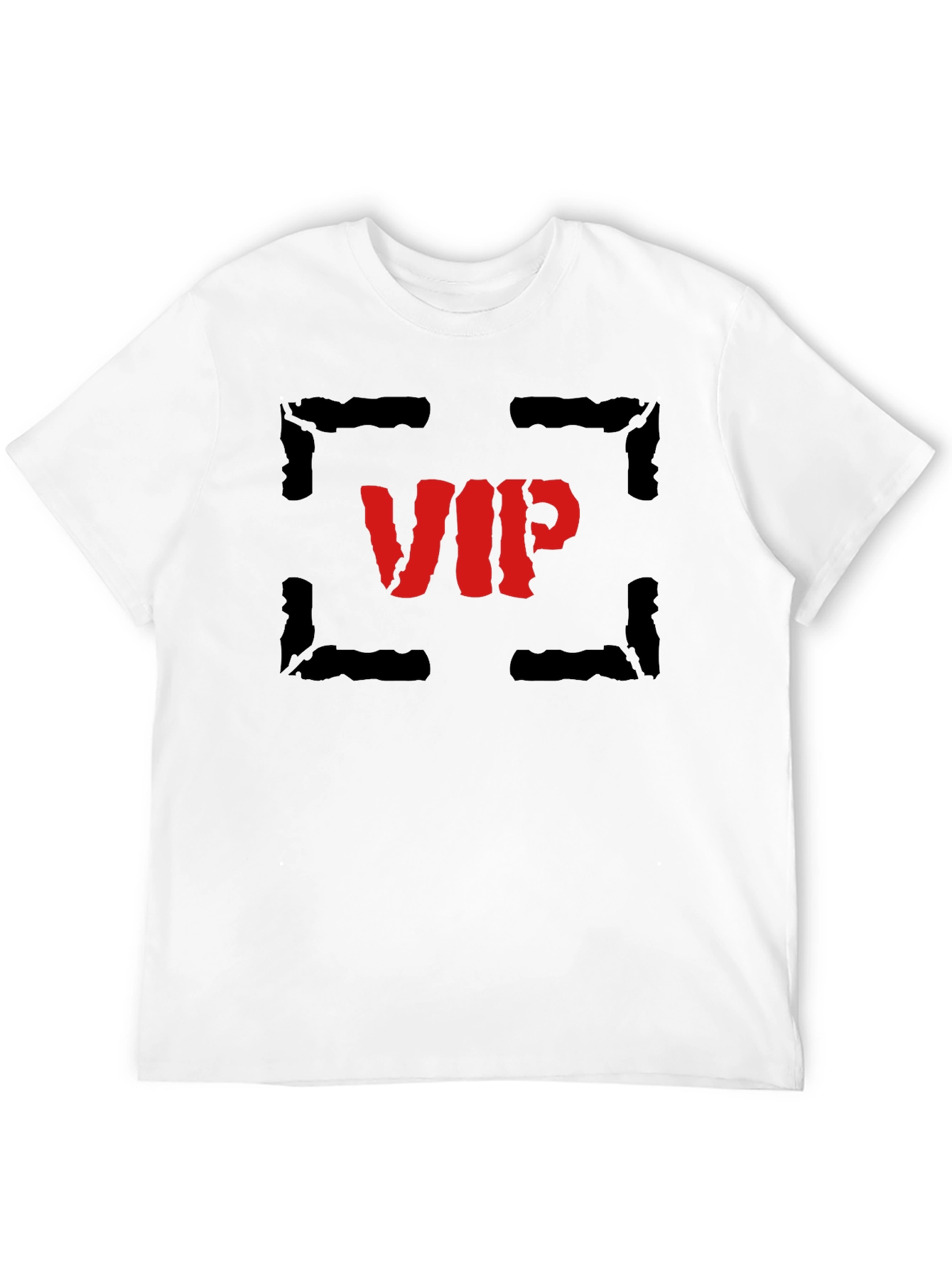 VIP Graphic Print Black T-Shirt - Trendy Streetwear Style