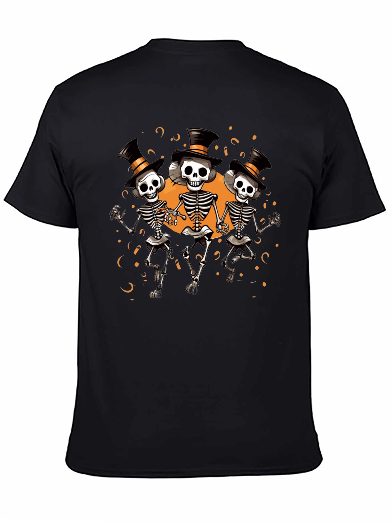 Halloween Skeleton T-Shirt - Party Time!