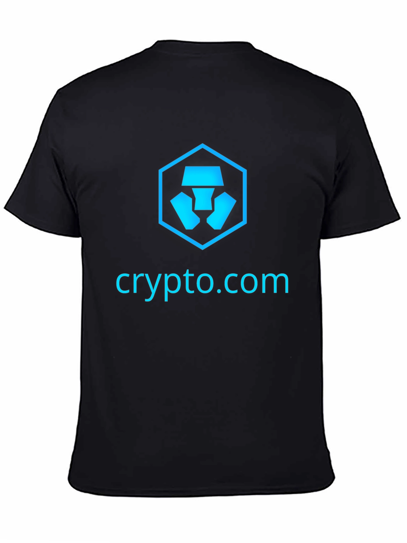 Crypto.com Logo T-Shirt - Black