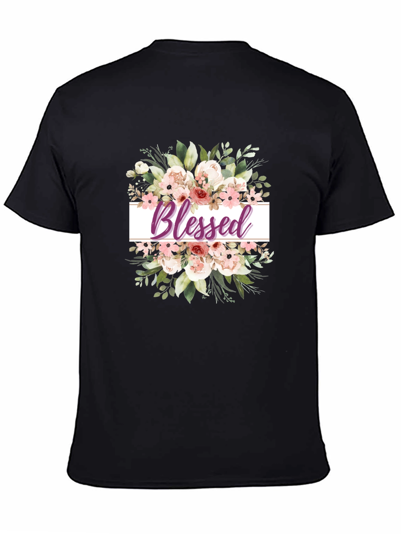 Blessed Floral T-Shirt - Stylish & Comfortable
