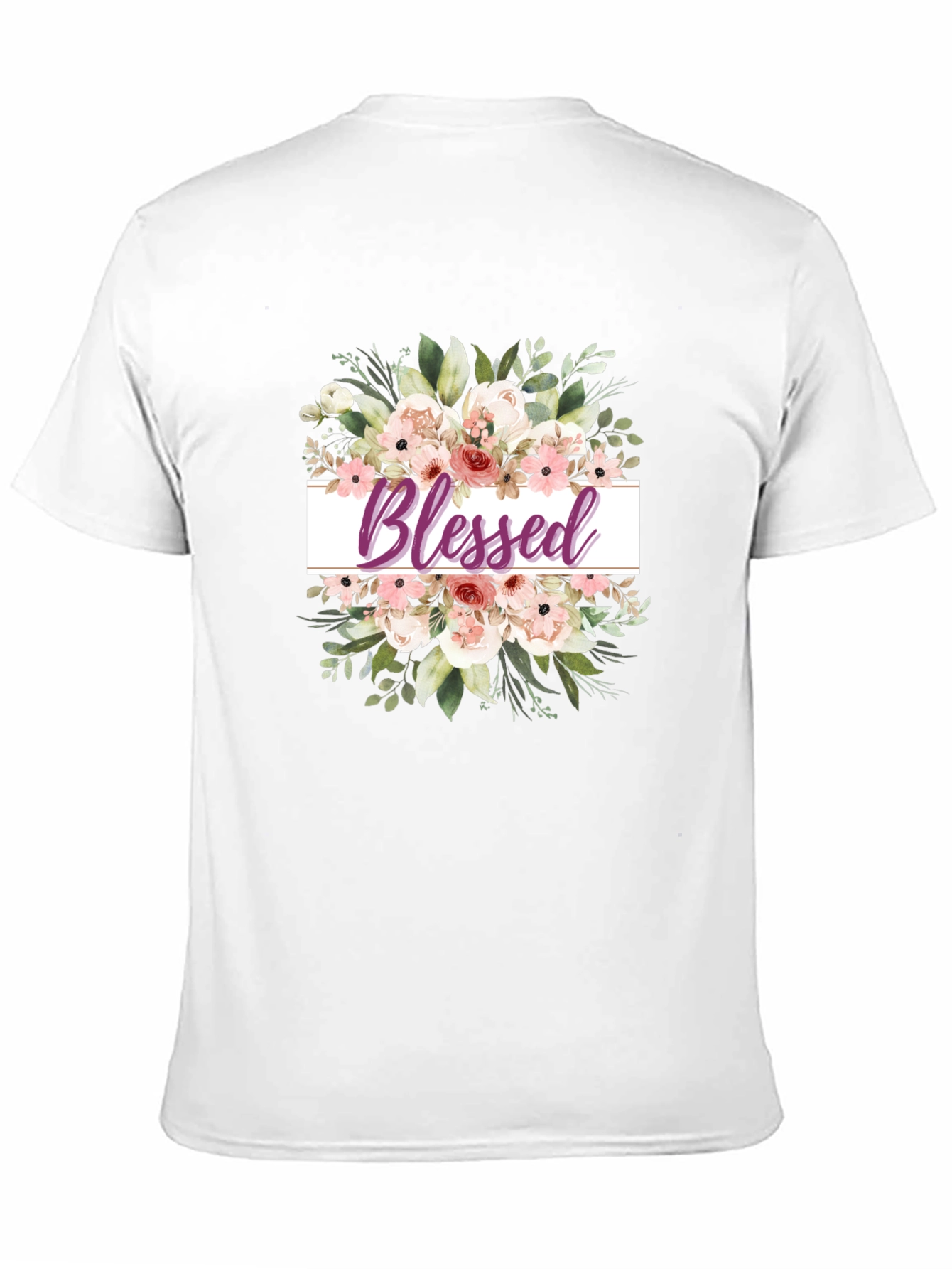 Blessed Floral T-Shirt - Stylish & Comfortable