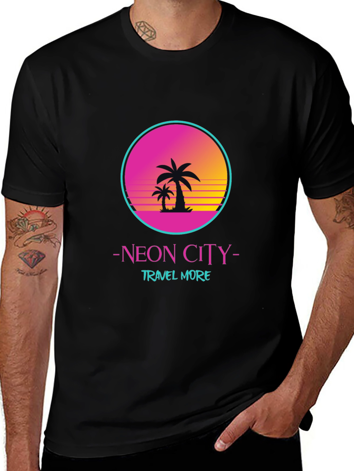 Neon City Travel T-Shirt