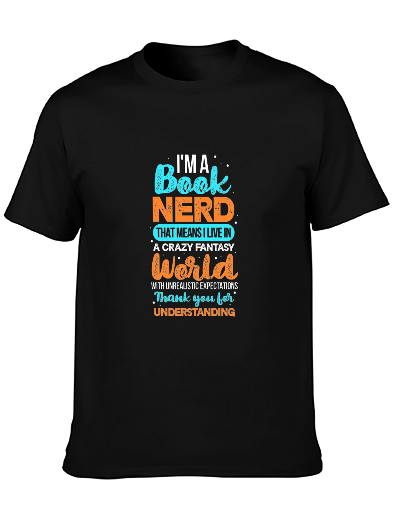 Book Nerd Fantasy World T-Shirt