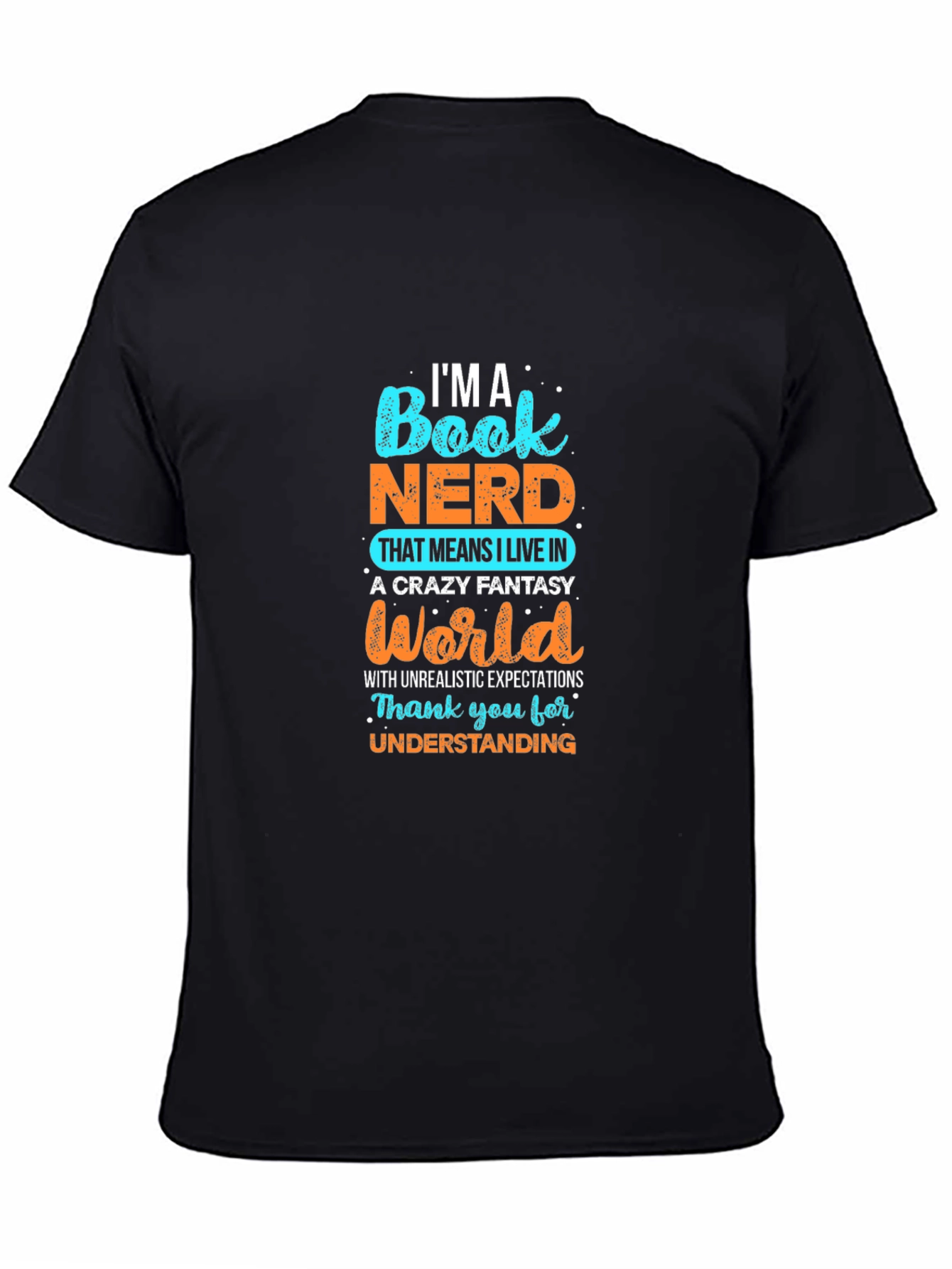 Book Nerd Fantasy World T-Shirt