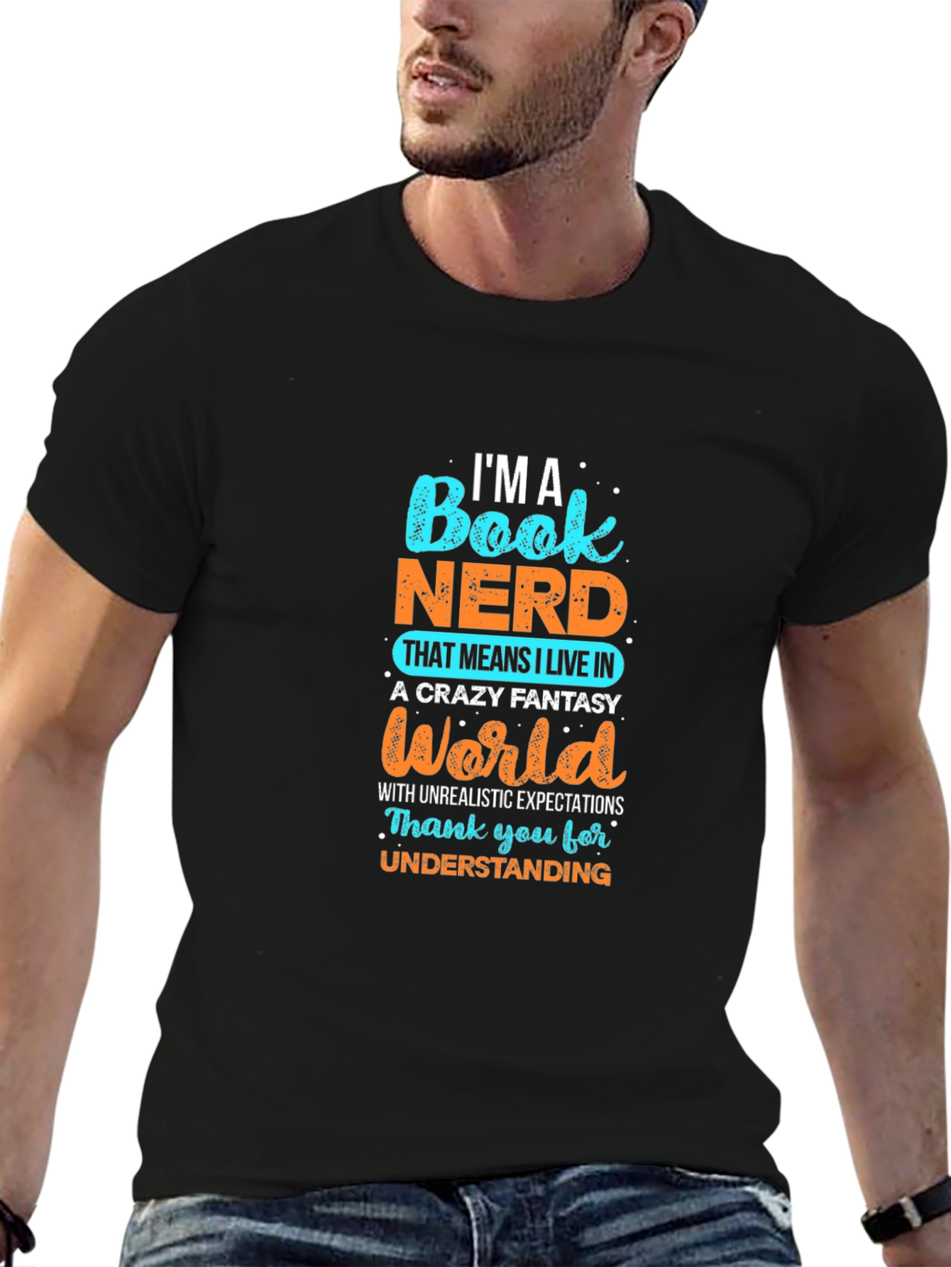 Book Nerd Fantasy World T-Shirt