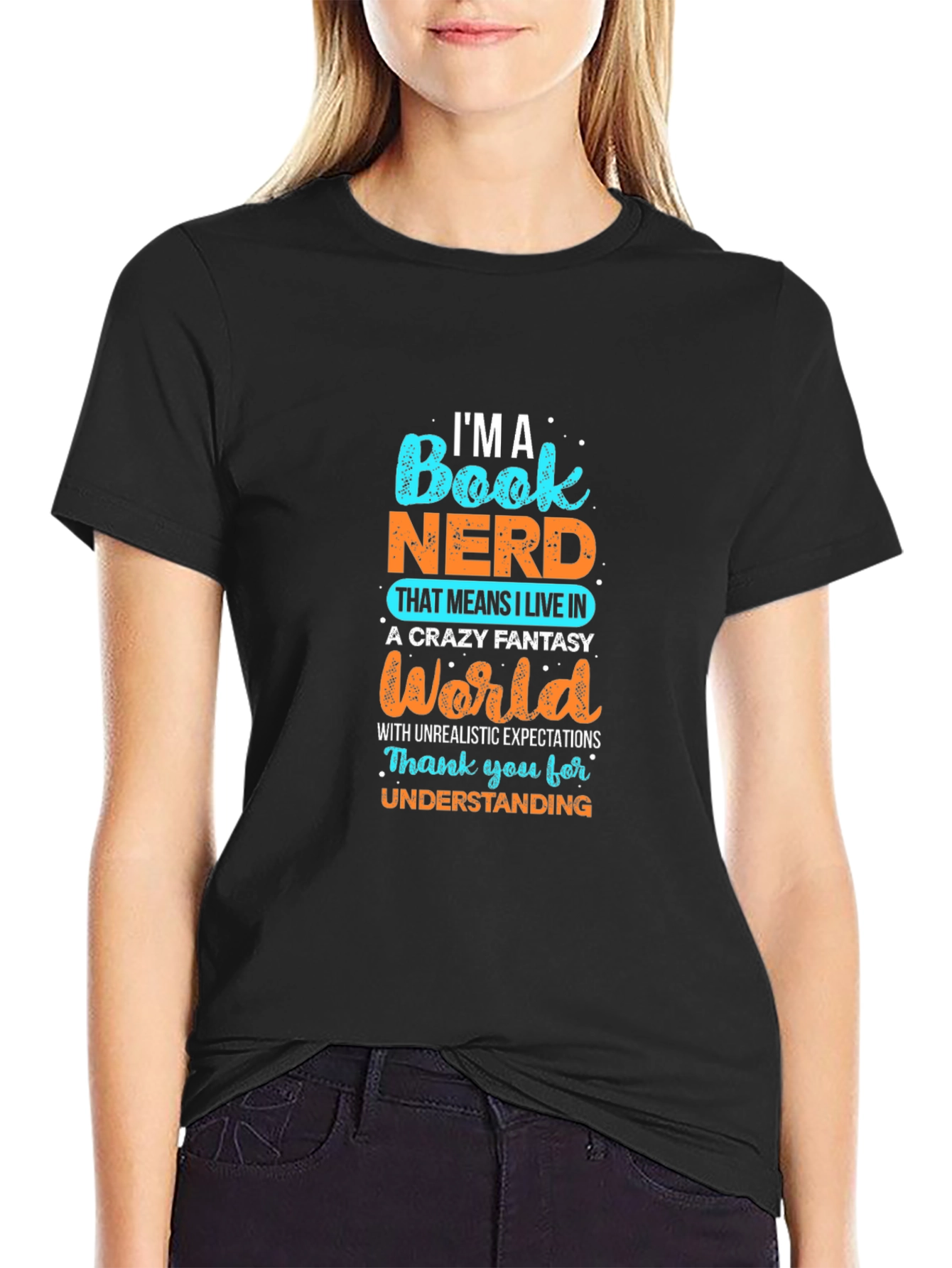 Book Nerd Fantasy World T-Shirt