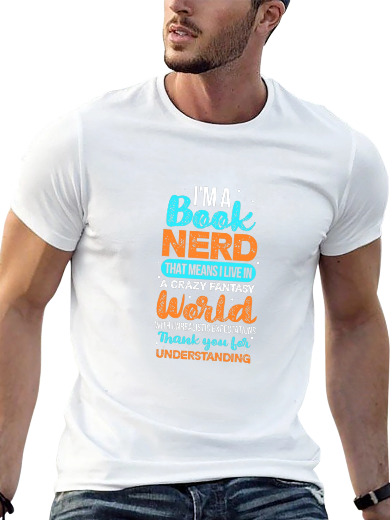 Book Nerd Fantasy World T-Shirt