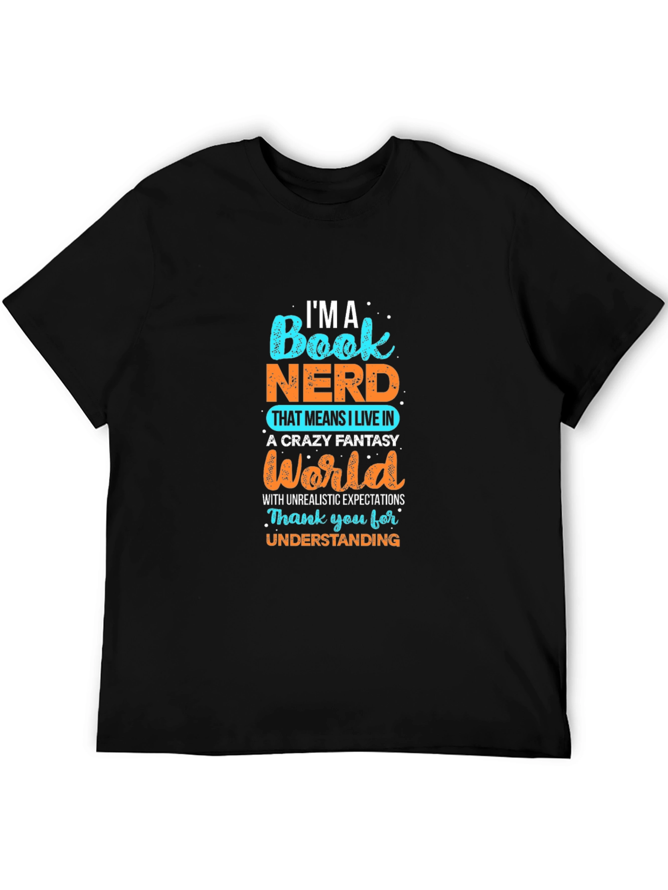 Book Nerd Fantasy World T-Shirt