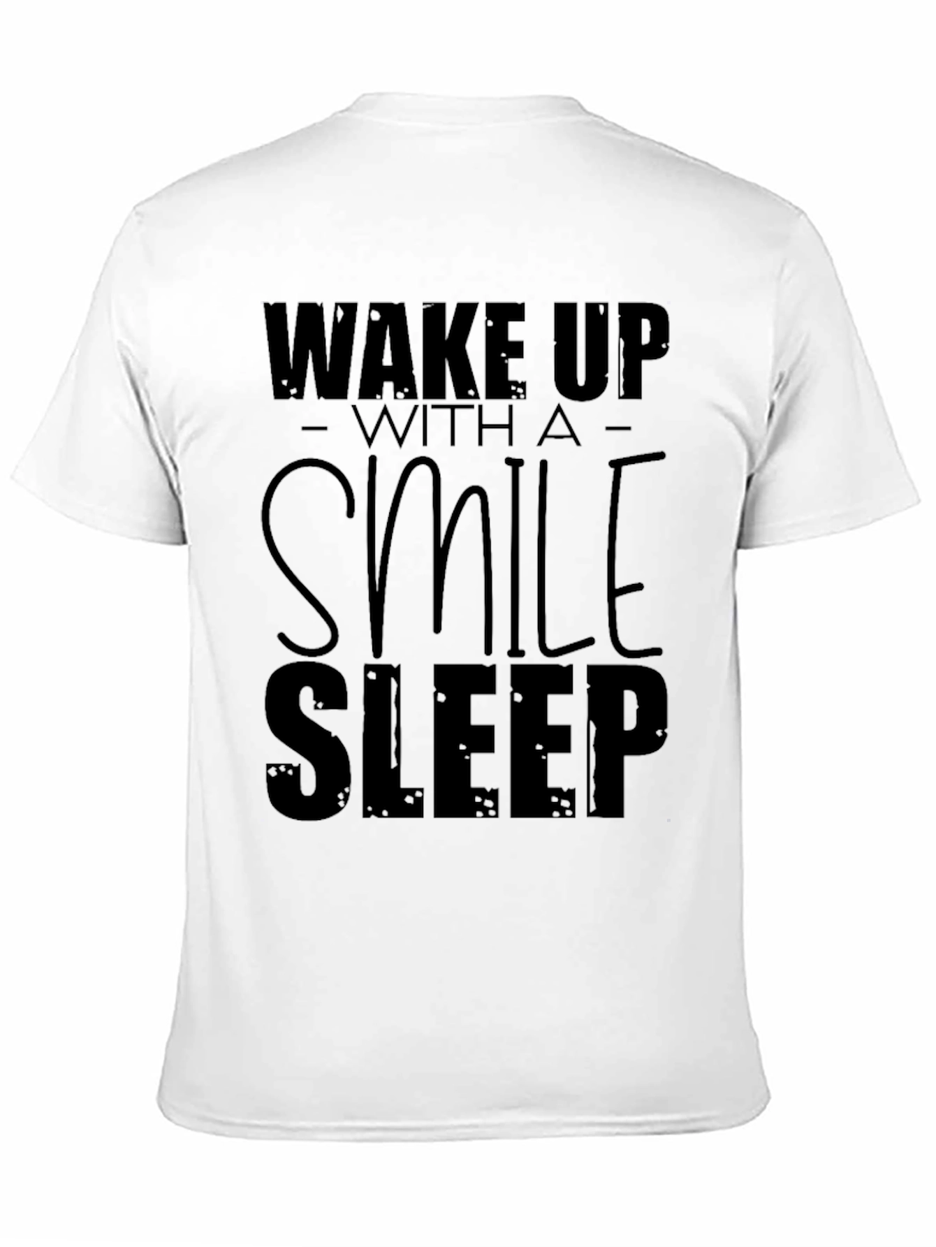 Wake Up With A Smile Graphic T-Shirt