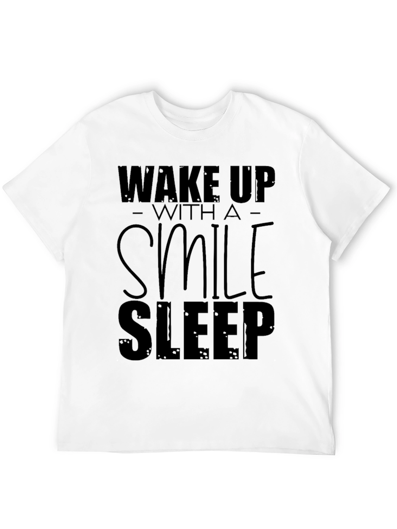 Wake Up With A Smile Graphic T-Shirt