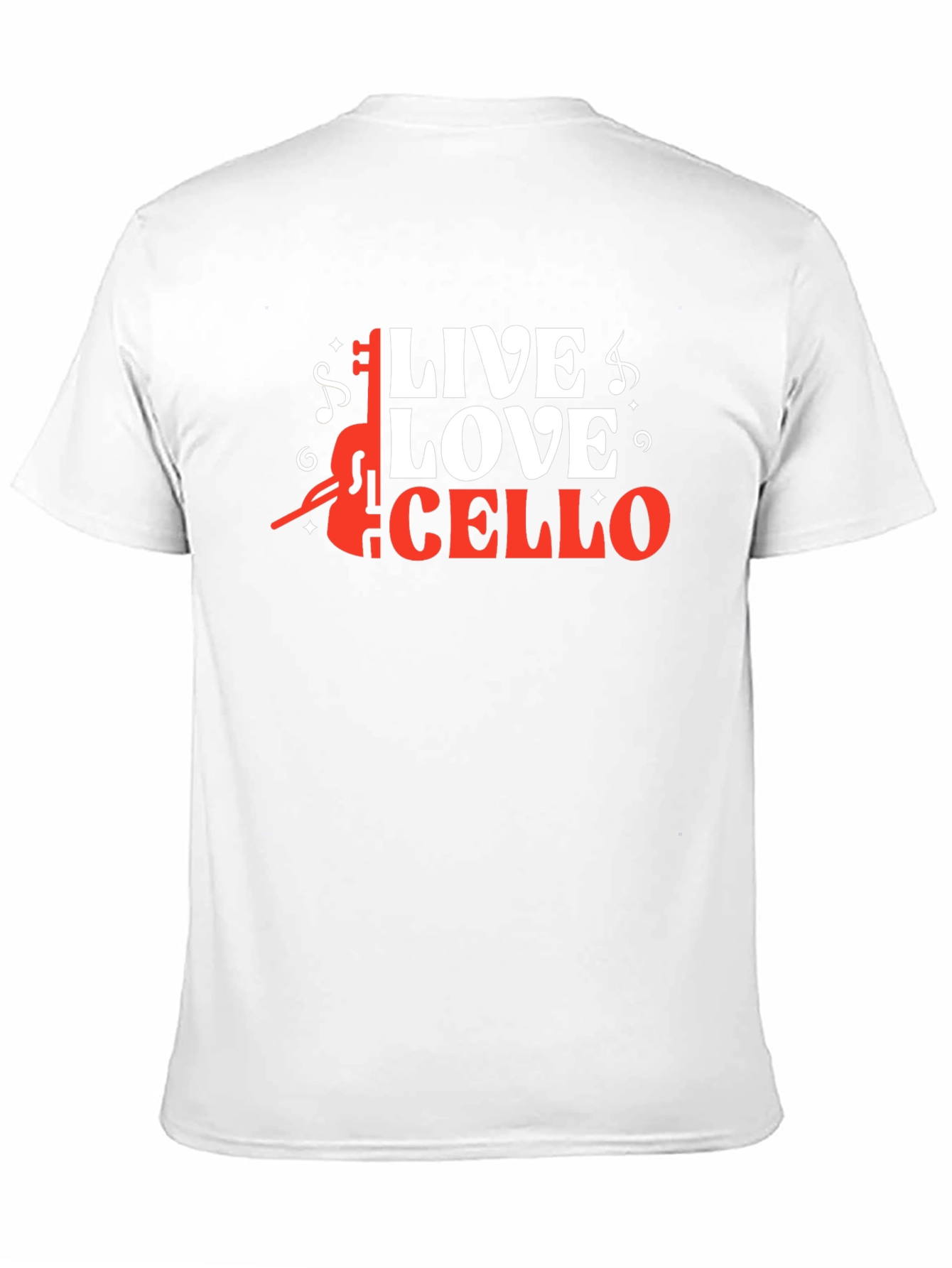 Live Love Cello Graphic Tee