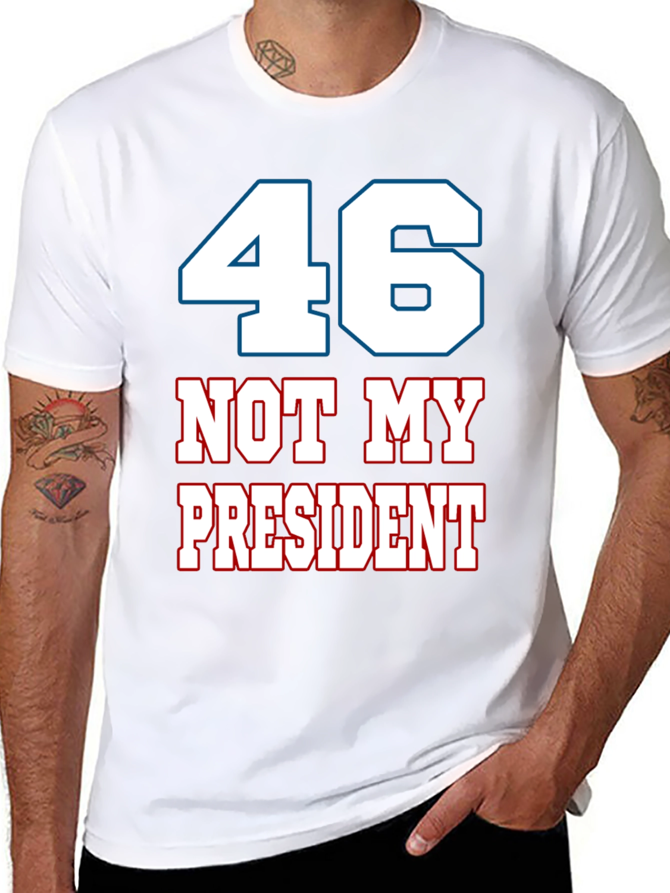 46 Not My President Graphic Tee