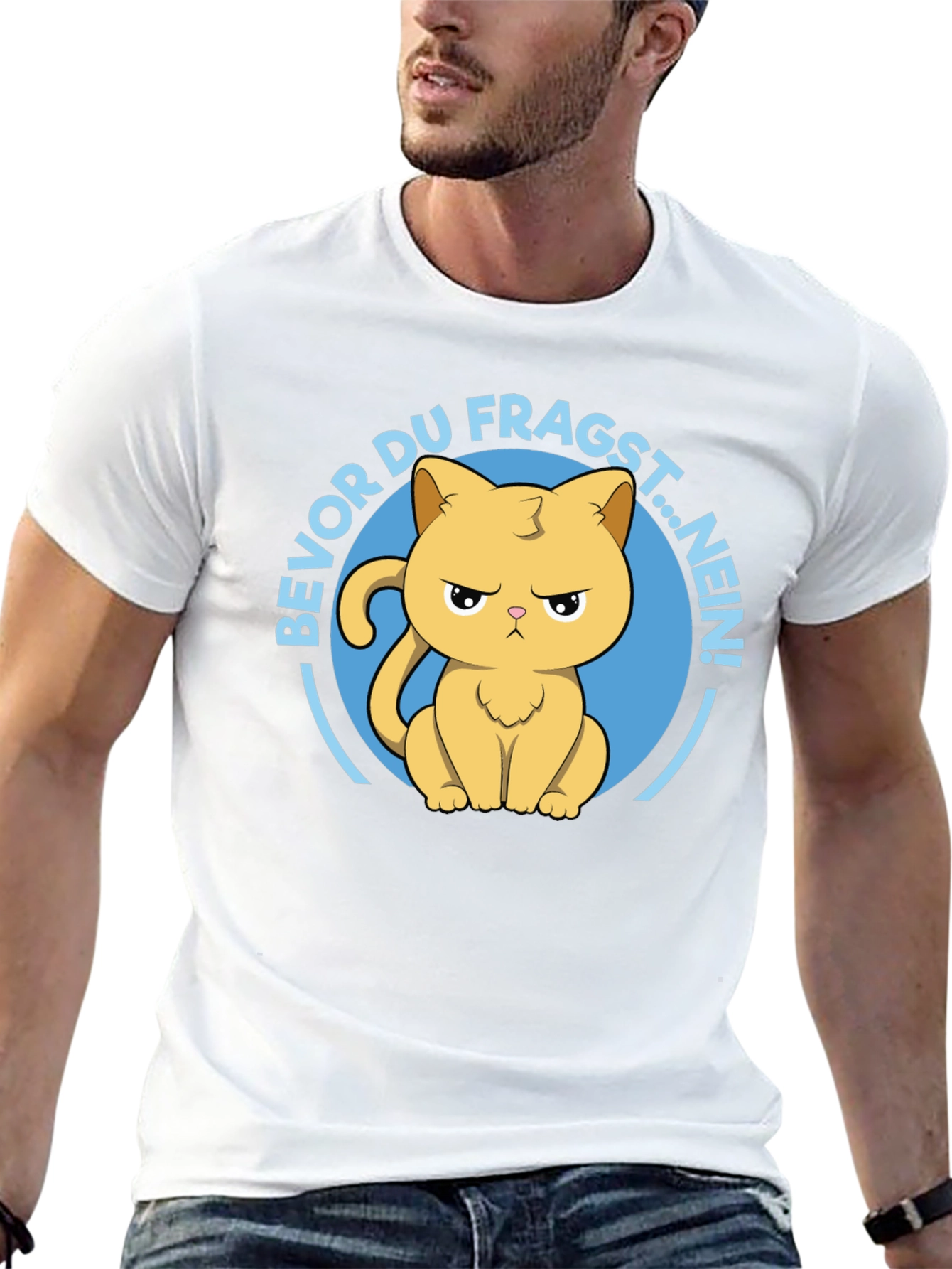 Grumpy Cat T-Shirt - Bevor du fragst...NEIN!