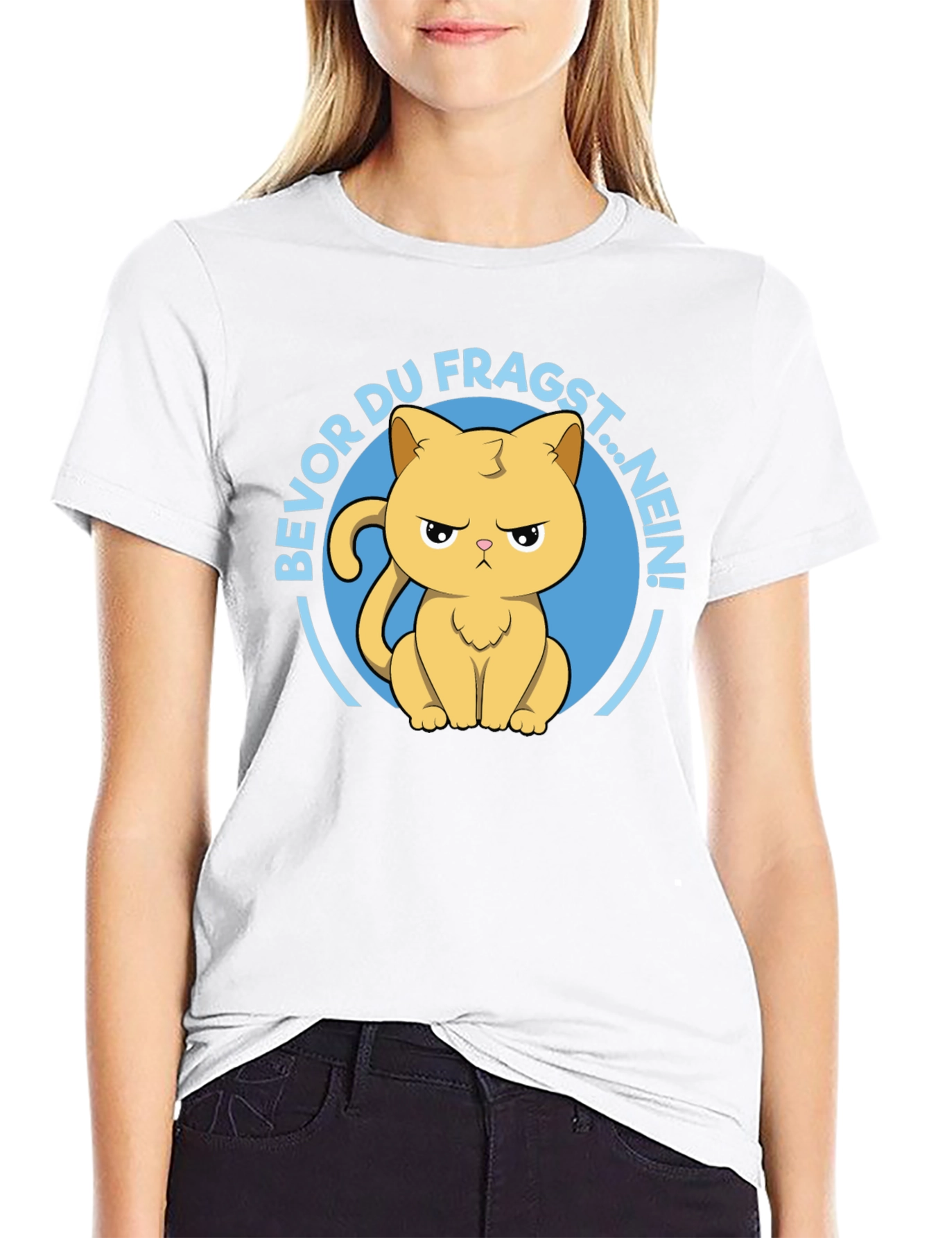 Grumpy Cat T-Shirt - Bevor du fragst...NEIN!
