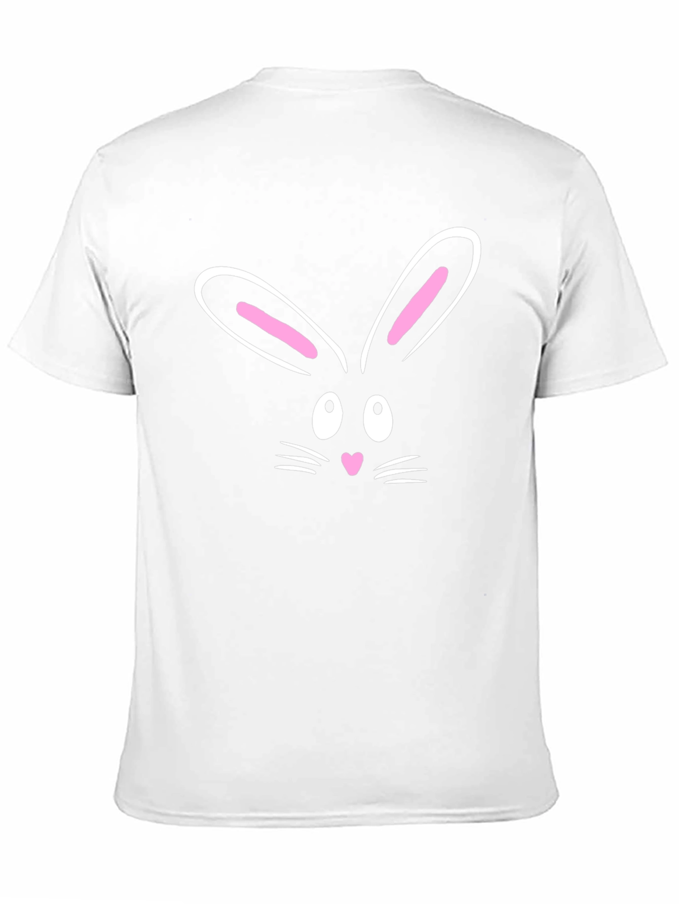 Cute Bunny Face Graphic T-Shirt