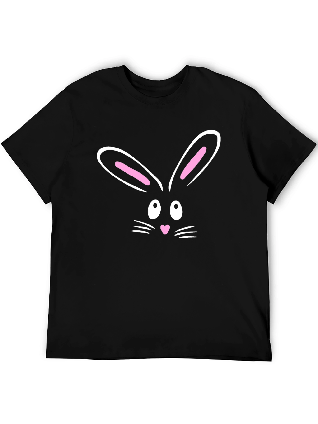 Cute Bunny Face Graphic T-Shirt